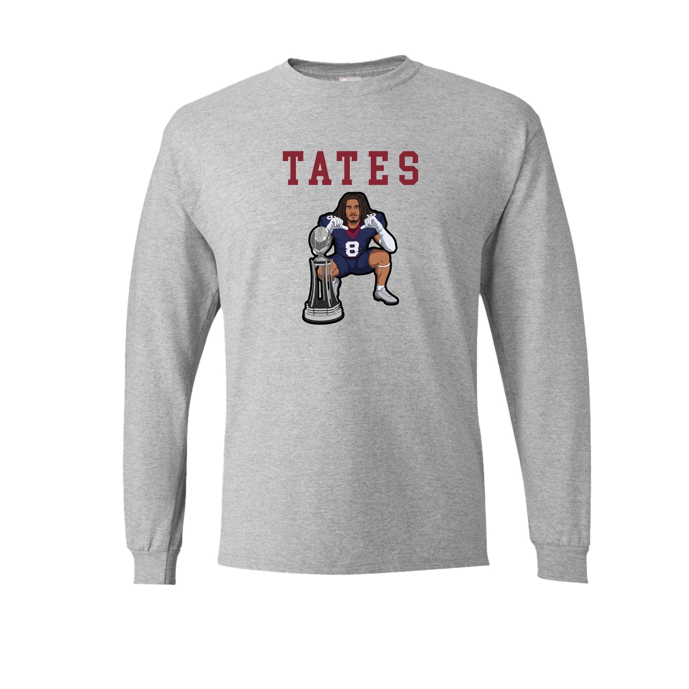 Long Sleeve Tee — Shirsey in Grey