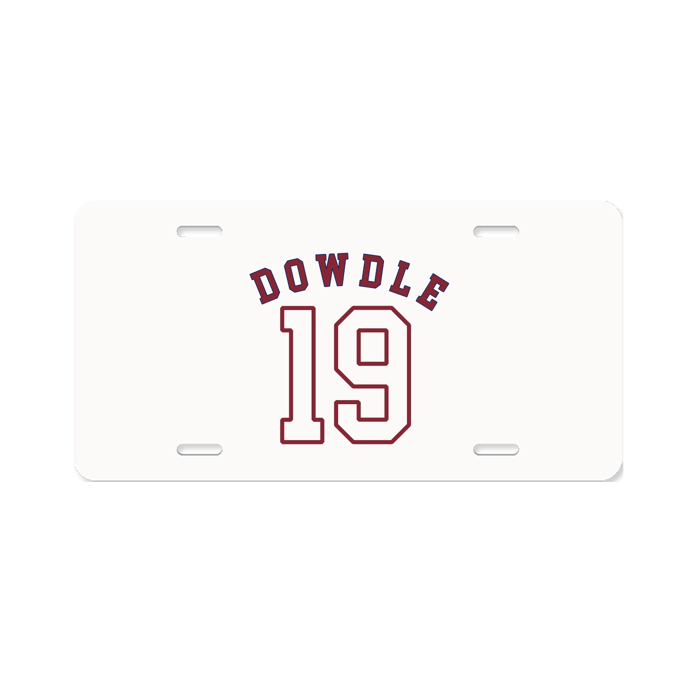 License Plate — Shirsey Arch in Classic
