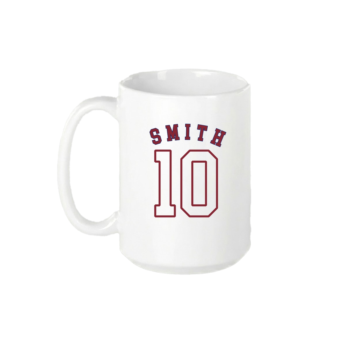 15oz Coffee Mug — Shirsey Arch in White