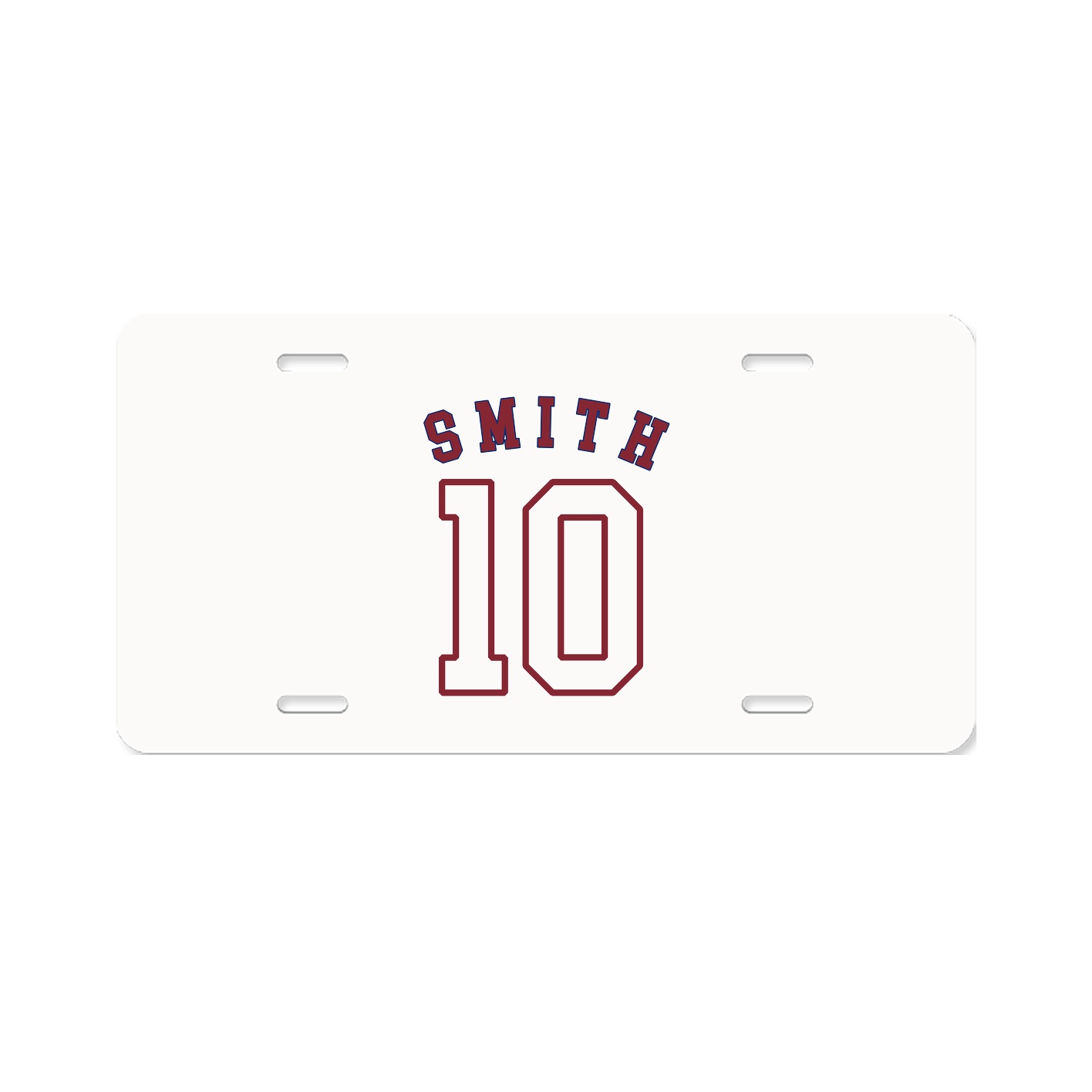 License Plate — Shirsey Arch in Classic