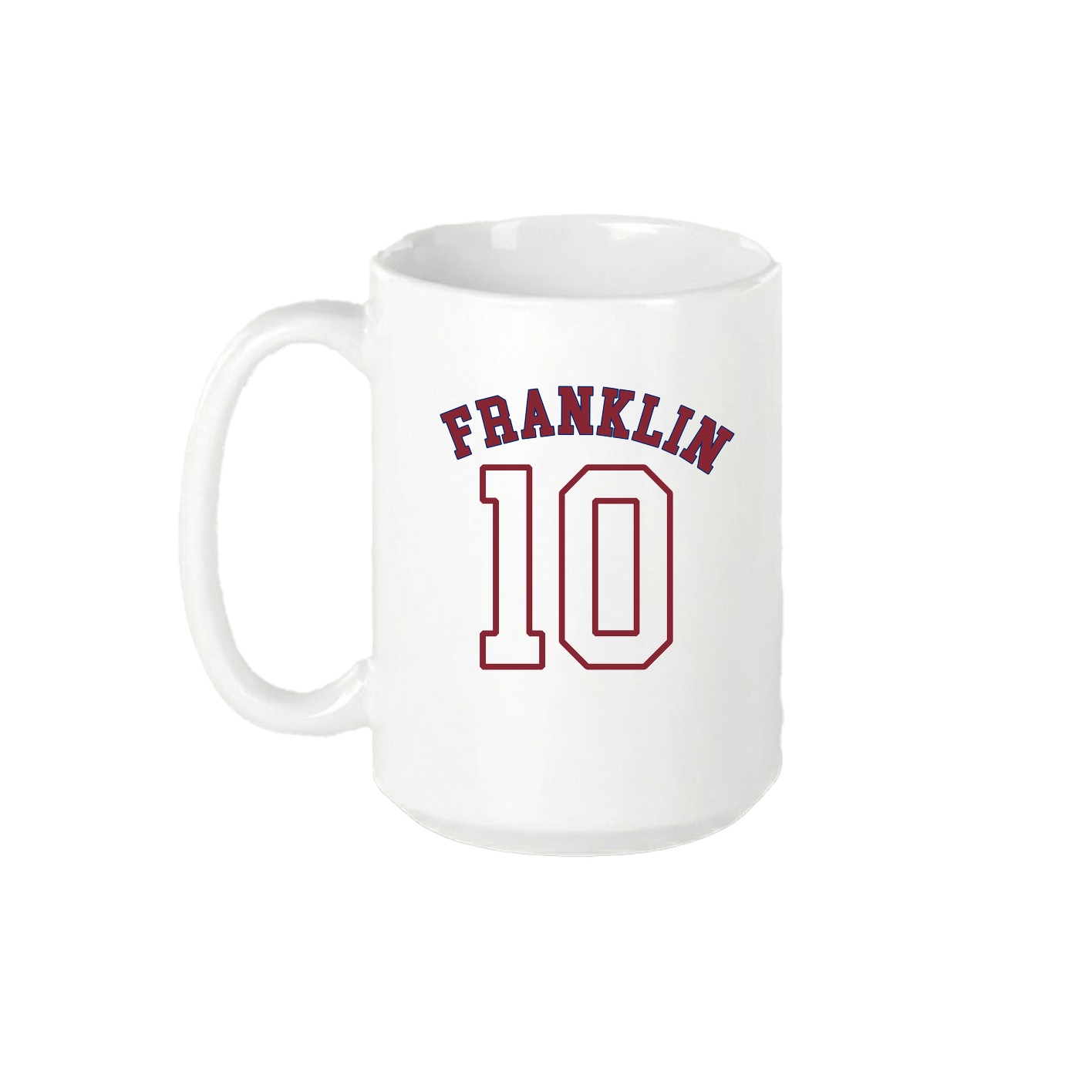 15oz Coffee Mug — Shirsey Arch in White