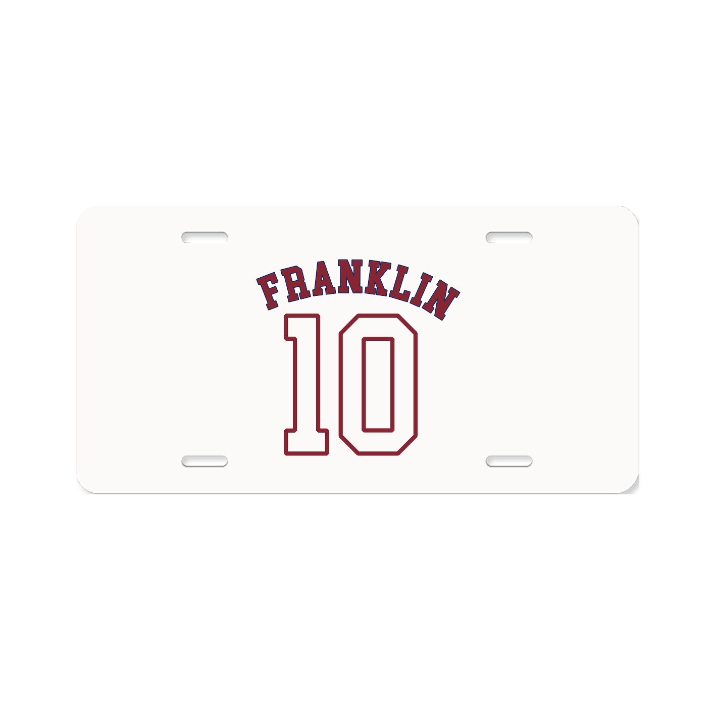 License Plate — Shirsey Arch in Classic