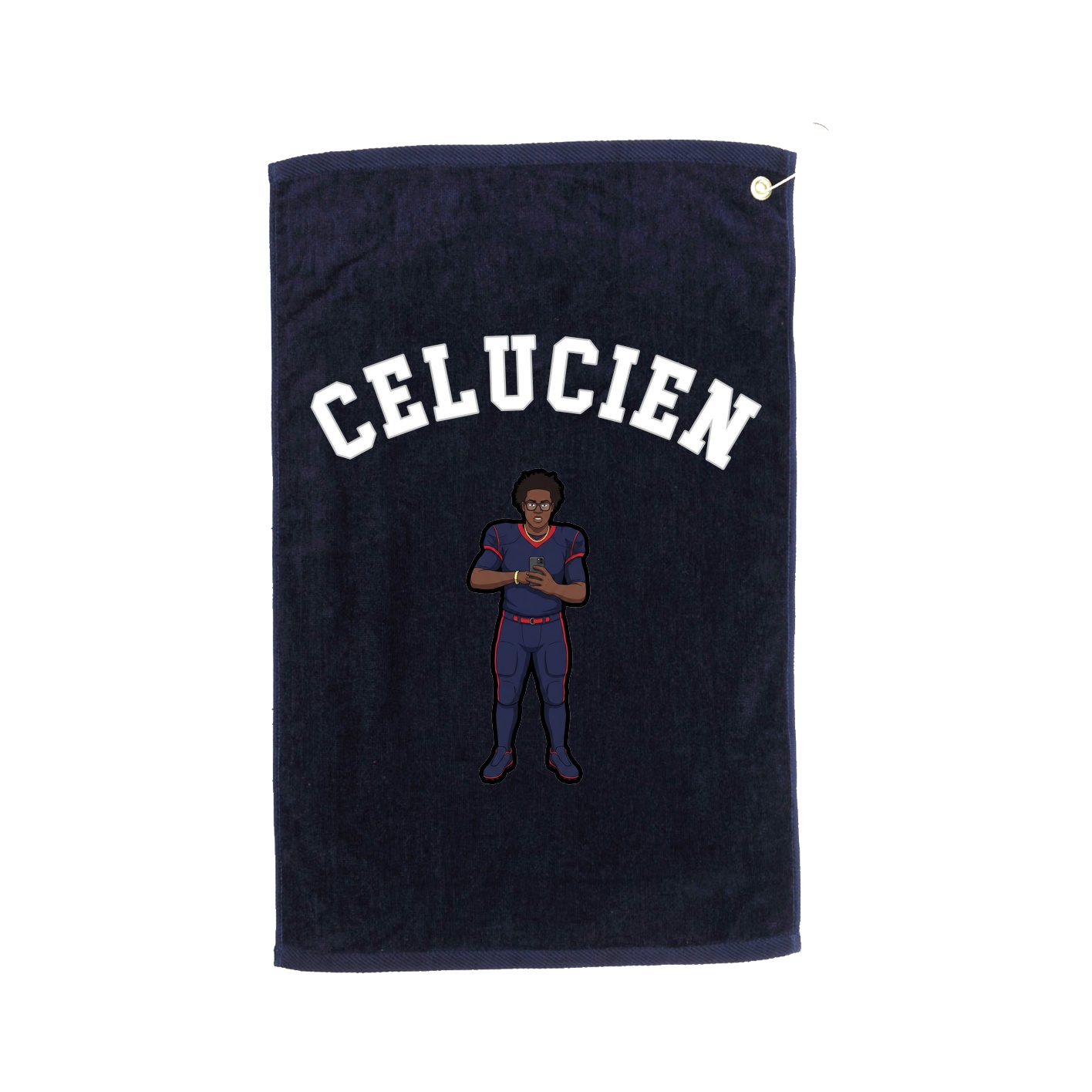 Golf Towel — Shirsey Arch in Navy