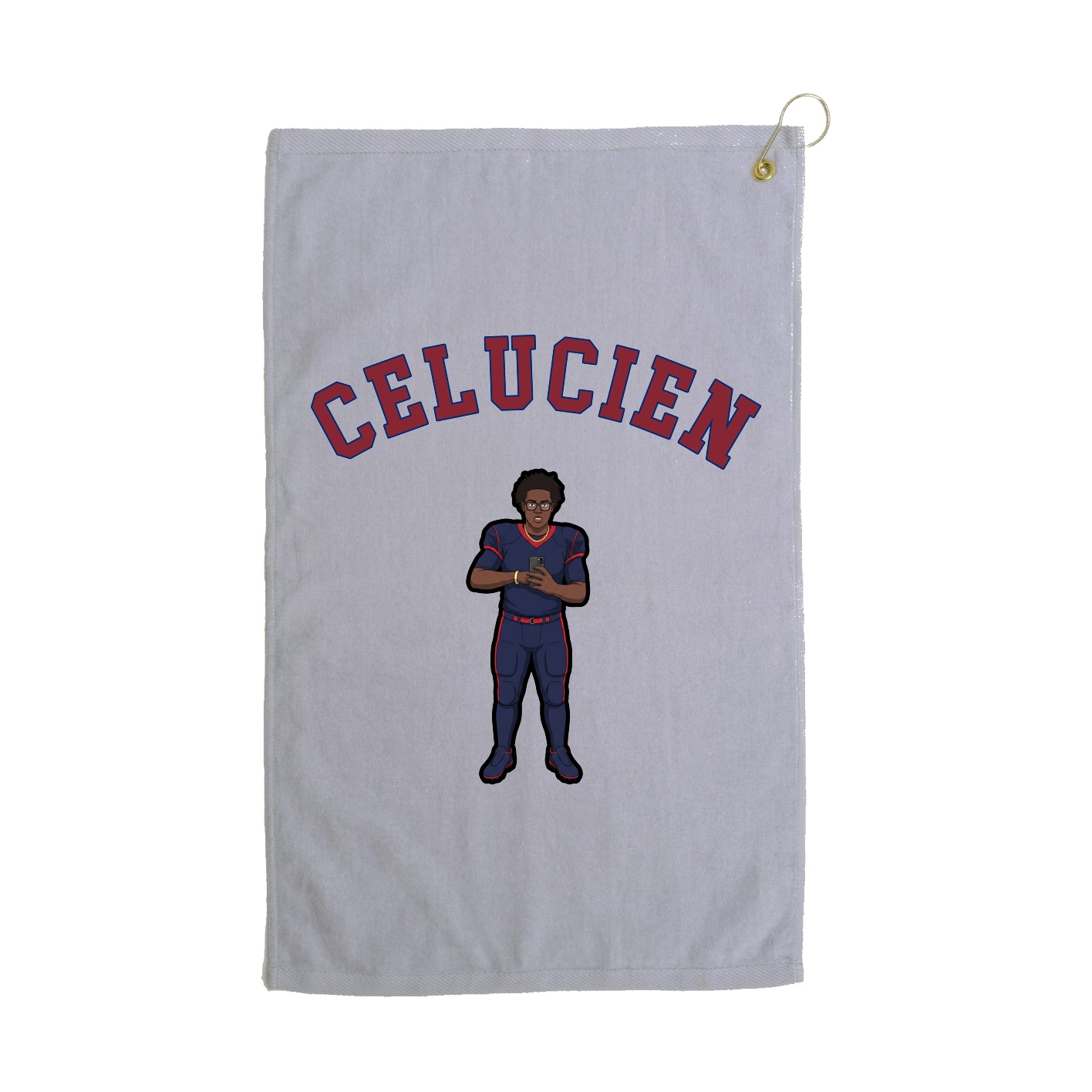 Golf Towel — Shirsey Arch in Grey