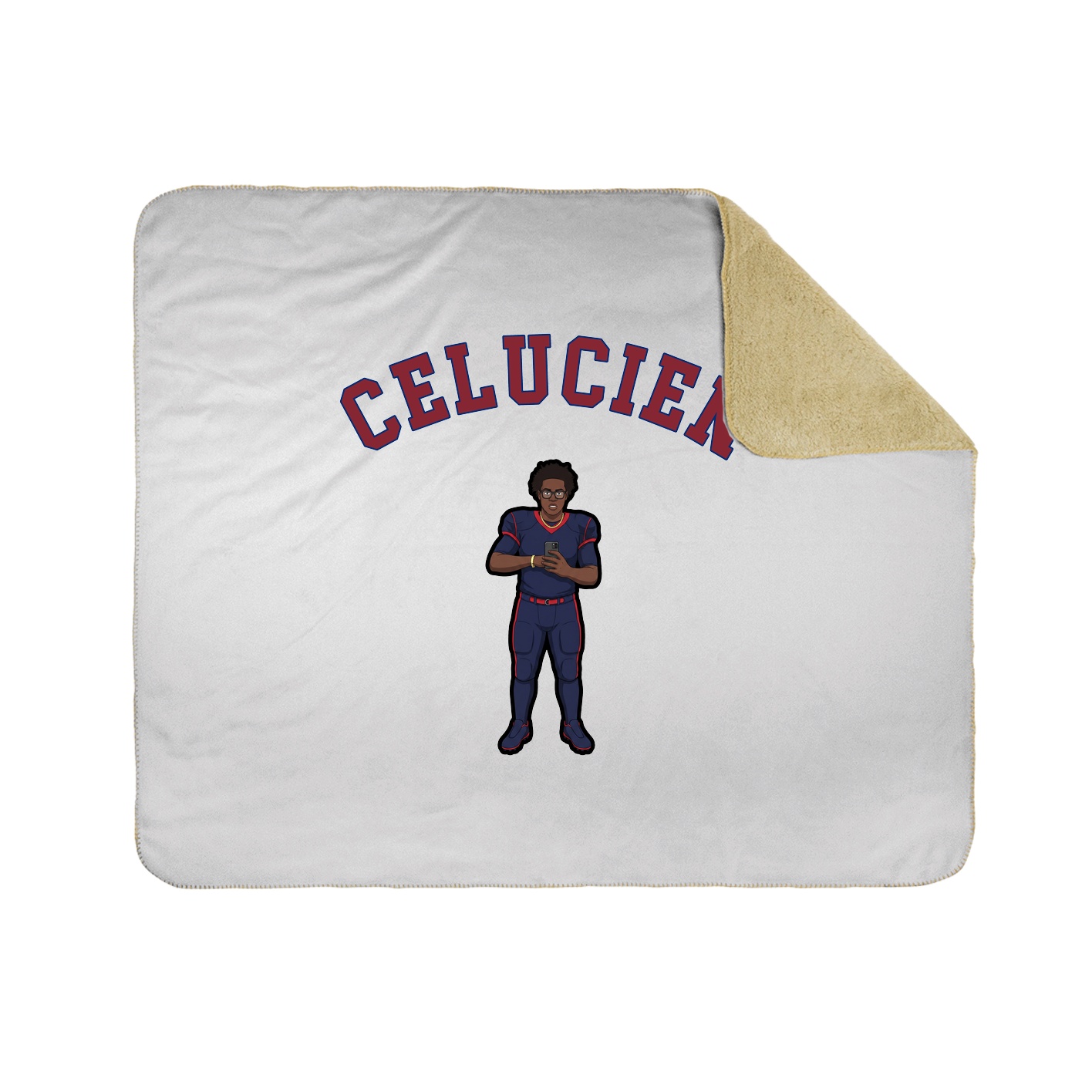 Throw Blanket — Shirsey Arch in White