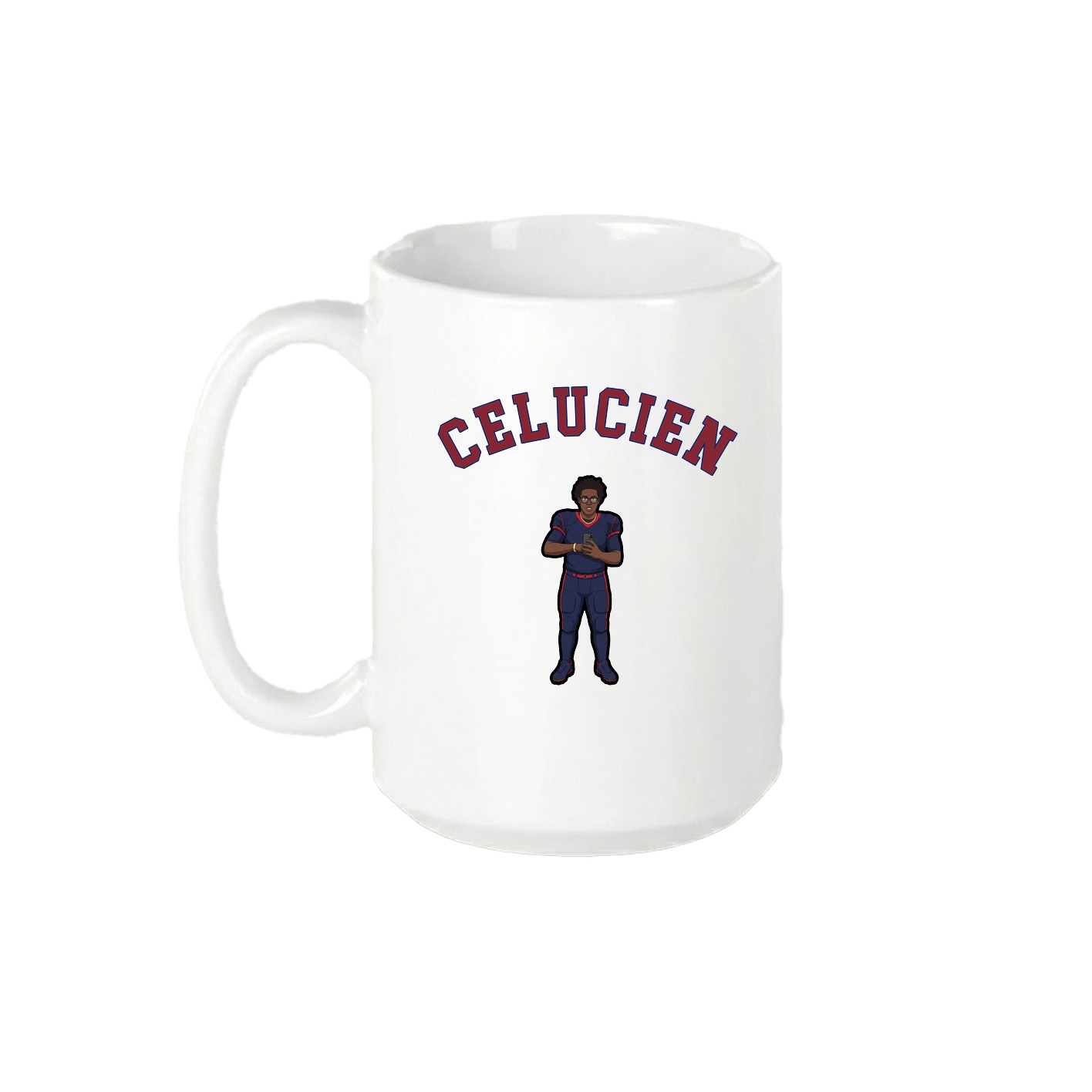 15oz Coffee Mug — Shirsey Arch in White