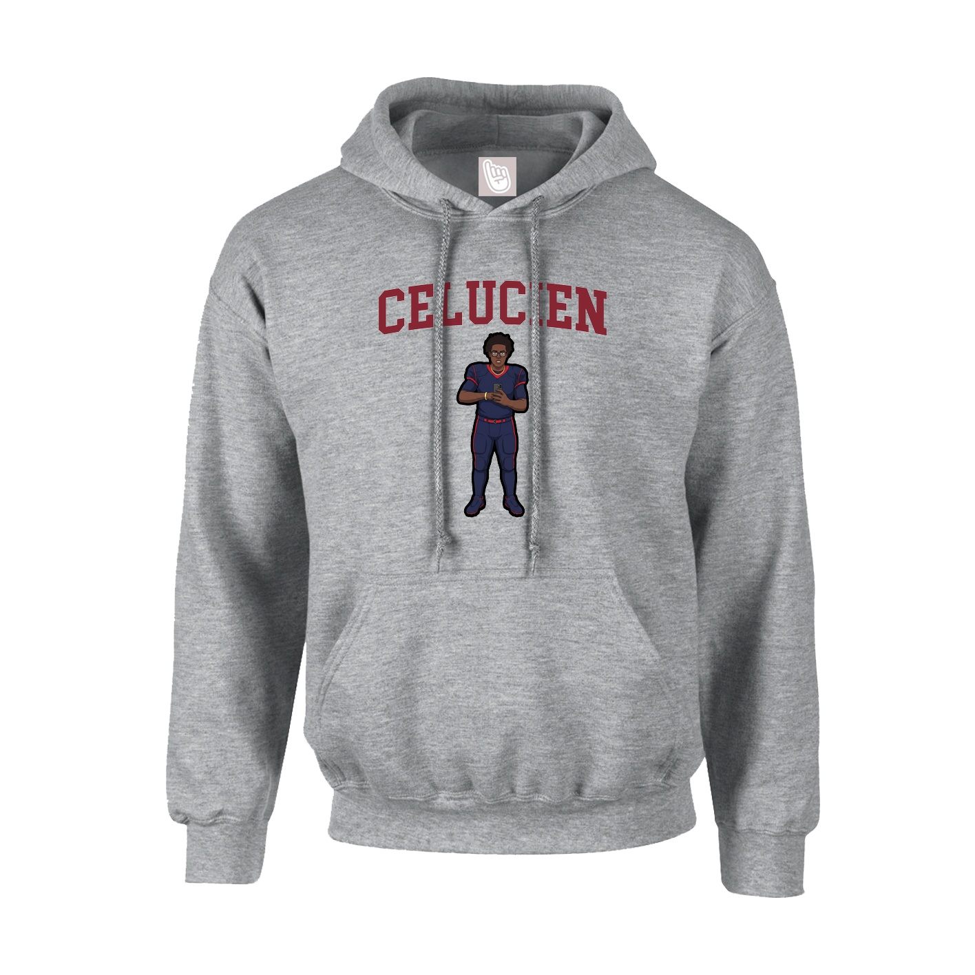 Hoodie — Shirsey in Grey