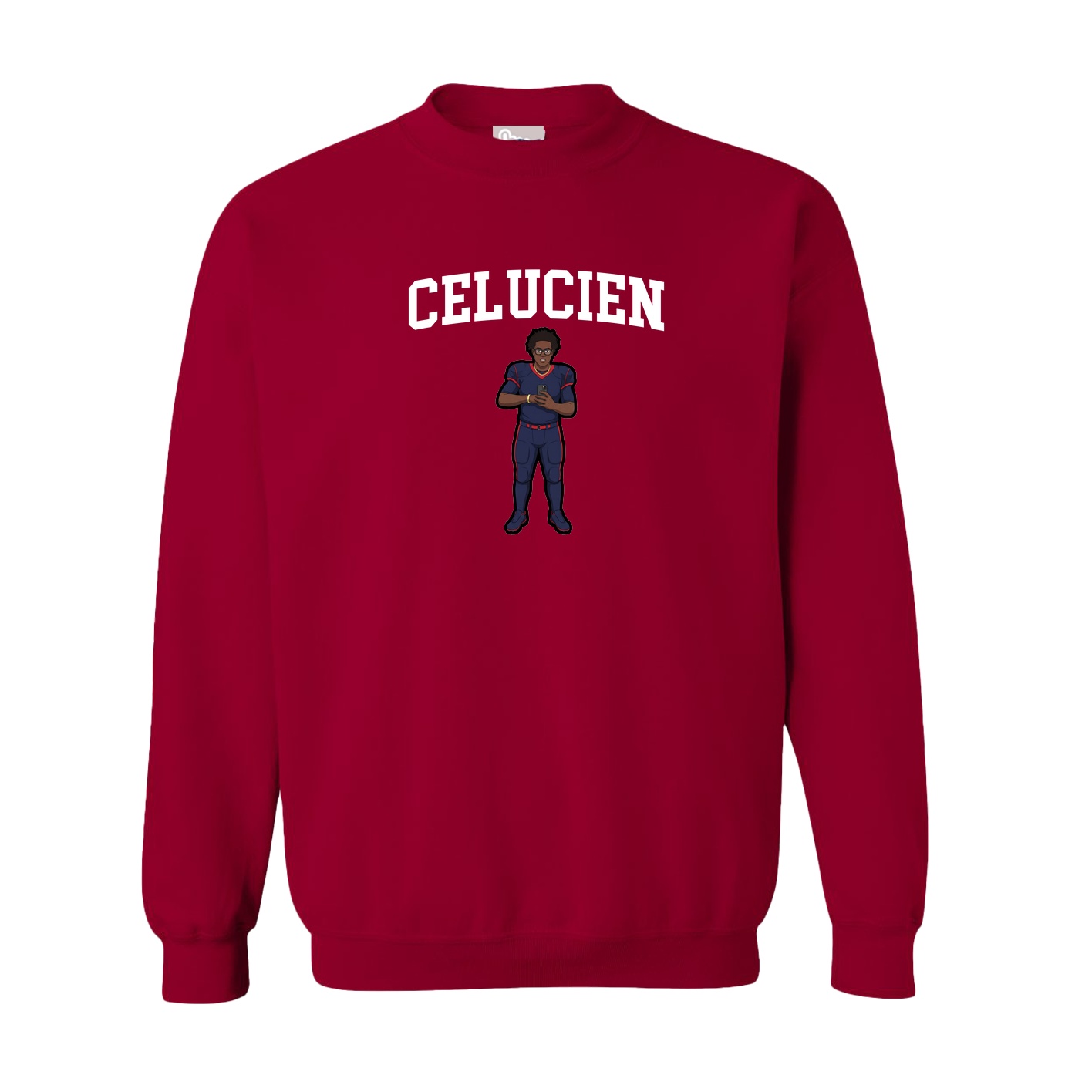Fleece Crew — Shirsey in Cardinal