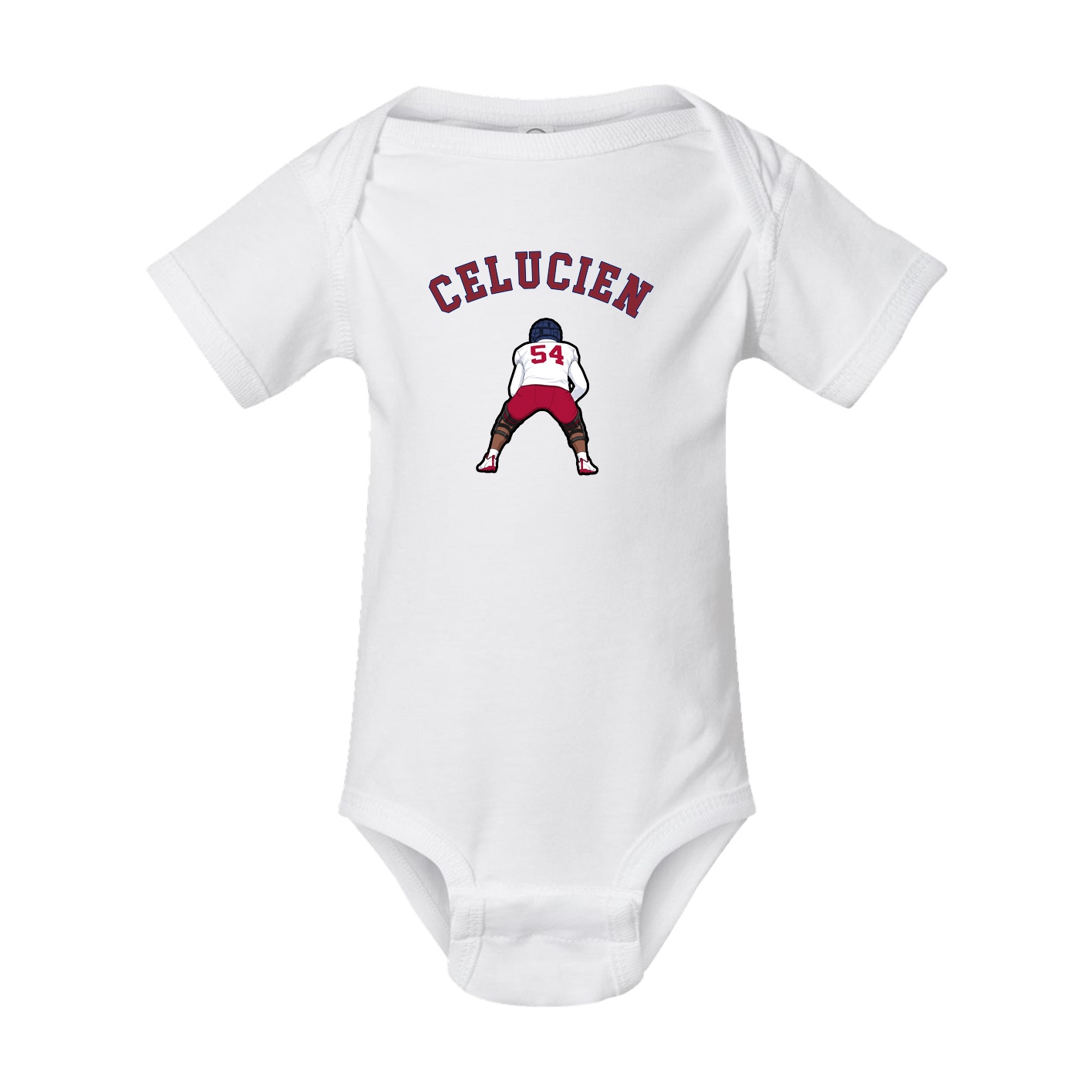 Baby Onesie — Shirsey Arch in White
