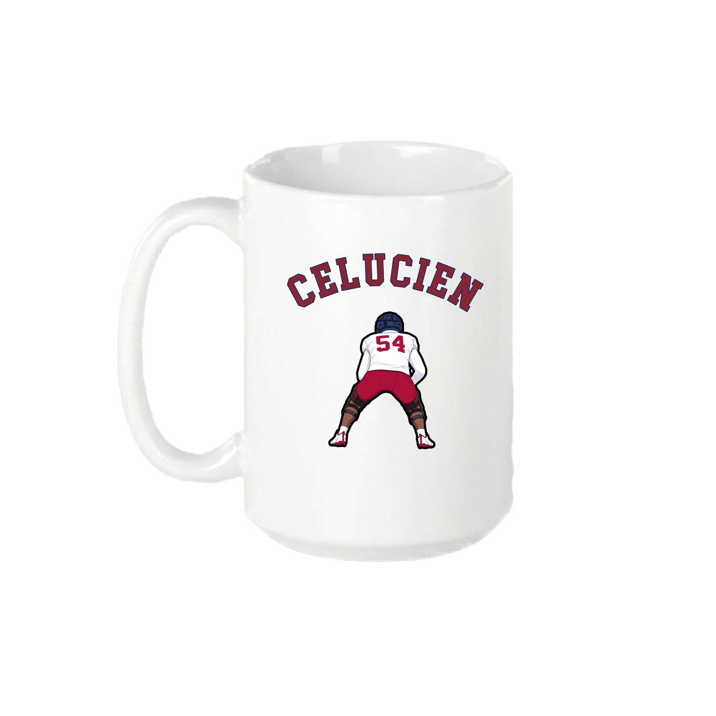 15oz Coffee Mug — Shirsey Arch in White