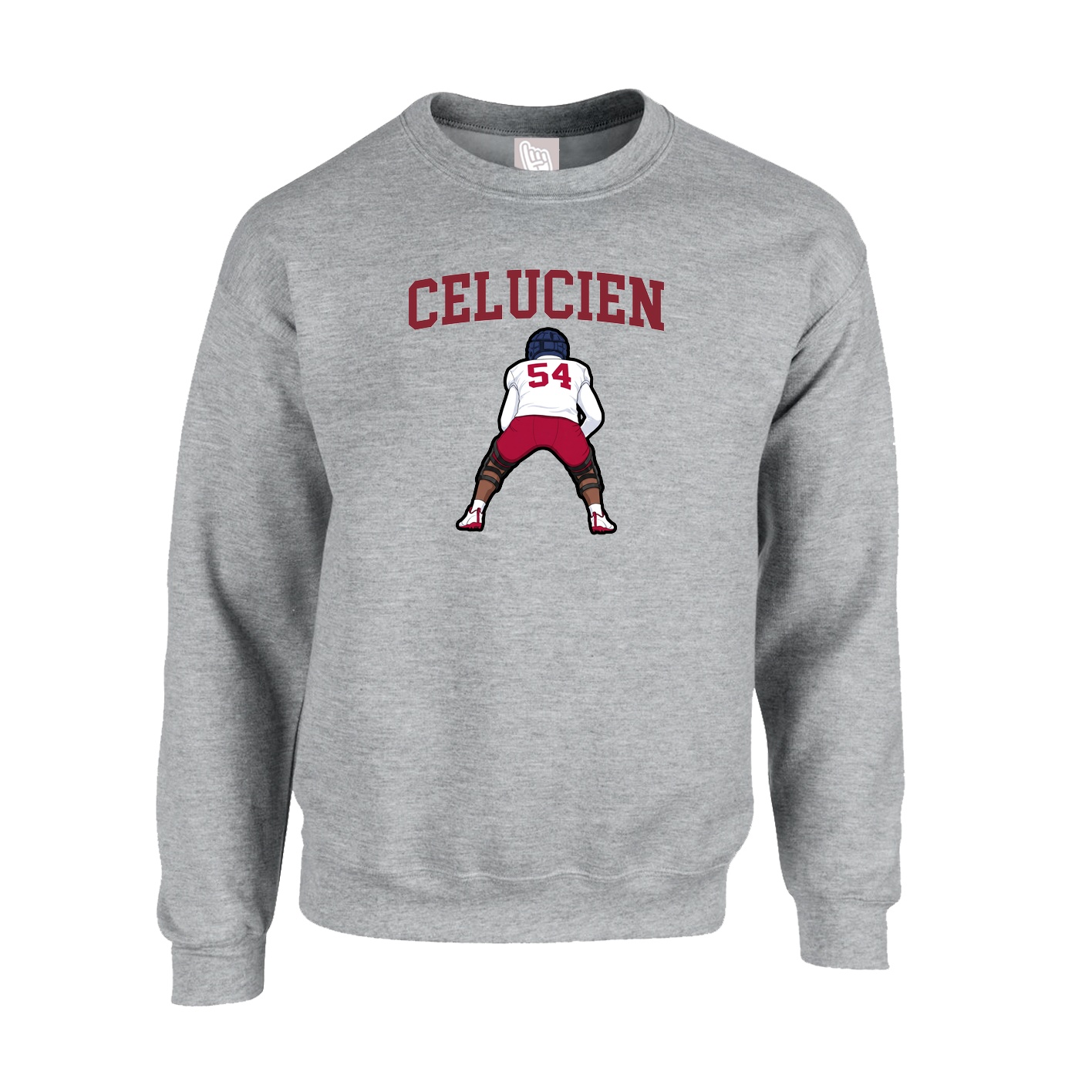 Fleece Crew — Shirsey in Grey
