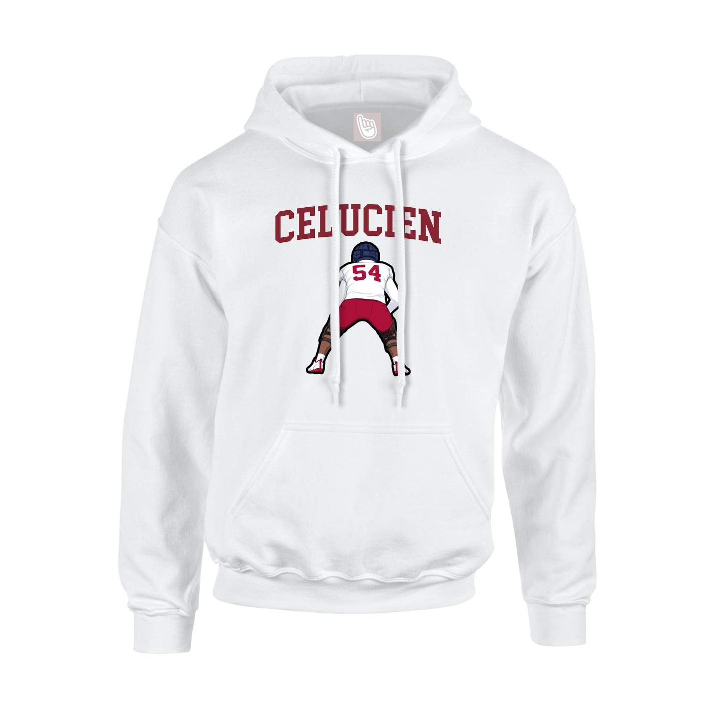 Youth Hoodie — Shirsey in White