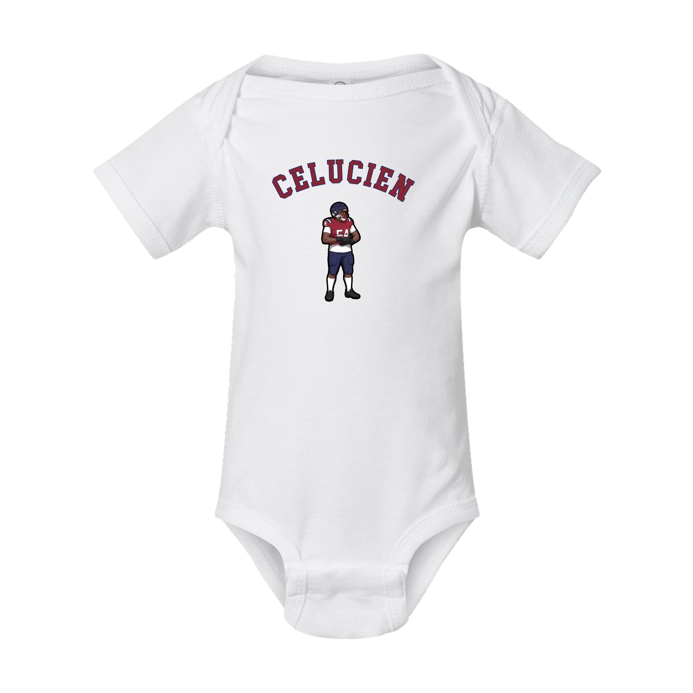 Baby Onesie — Shirsey Arch in White
