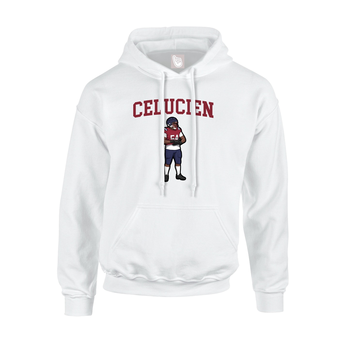 Youth Hoodie — Shirsey in White