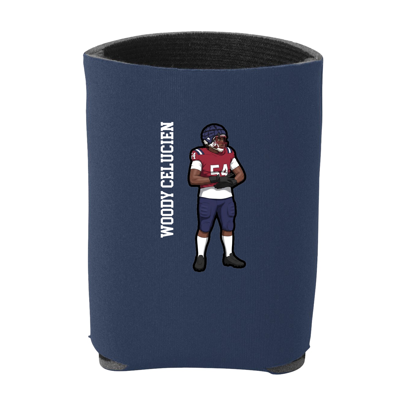 Can Holder — Name Vertical in Navy