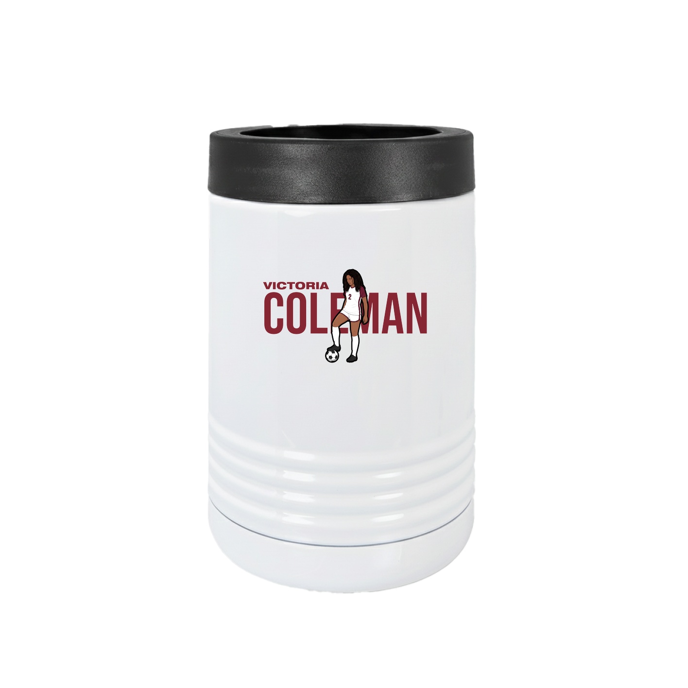 Beverage Holder — Player Name in White
