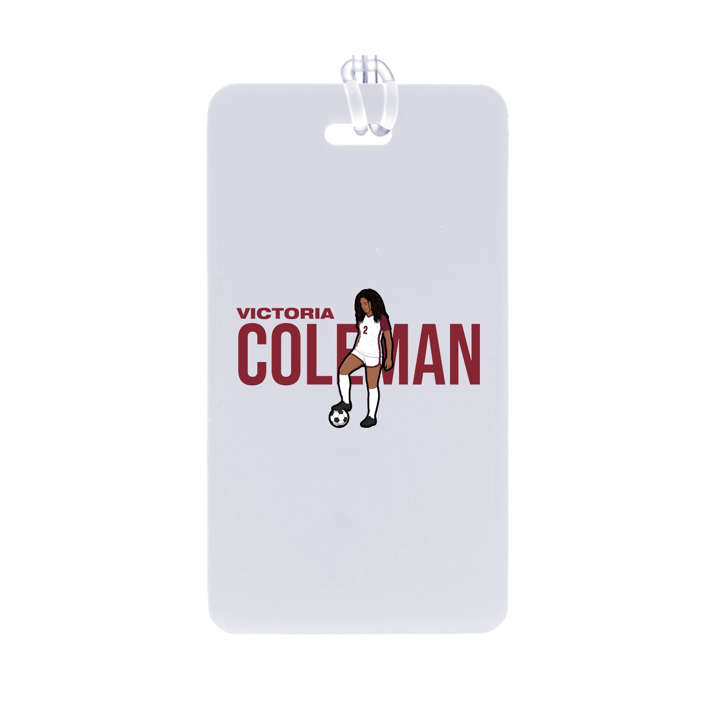 Bag Tag — Player Name in Classic