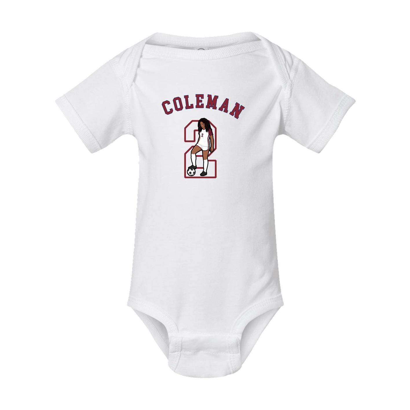 Baby Onesie — Shirsey Arch in White
