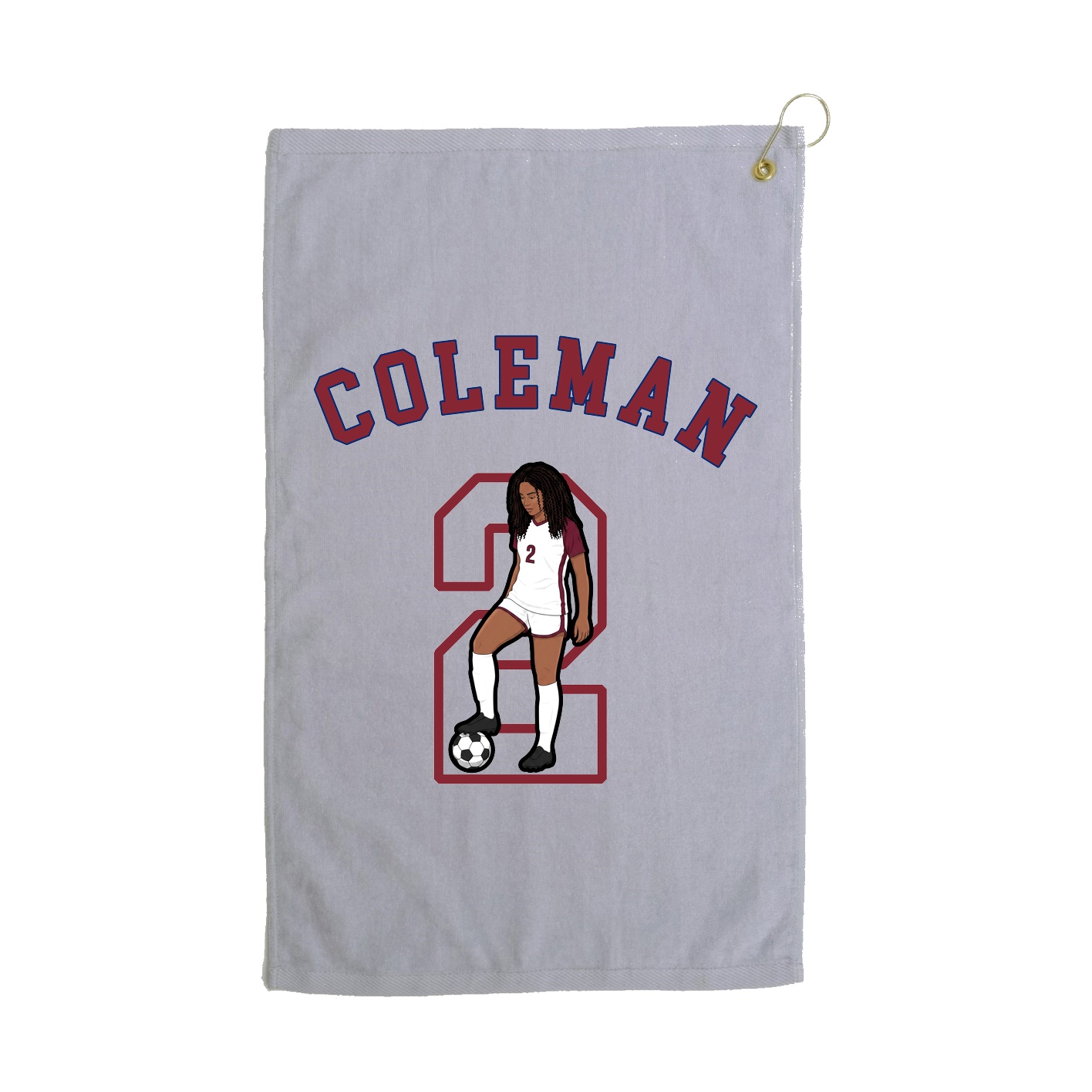 Golf Towel — Shirsey Arch in Grey