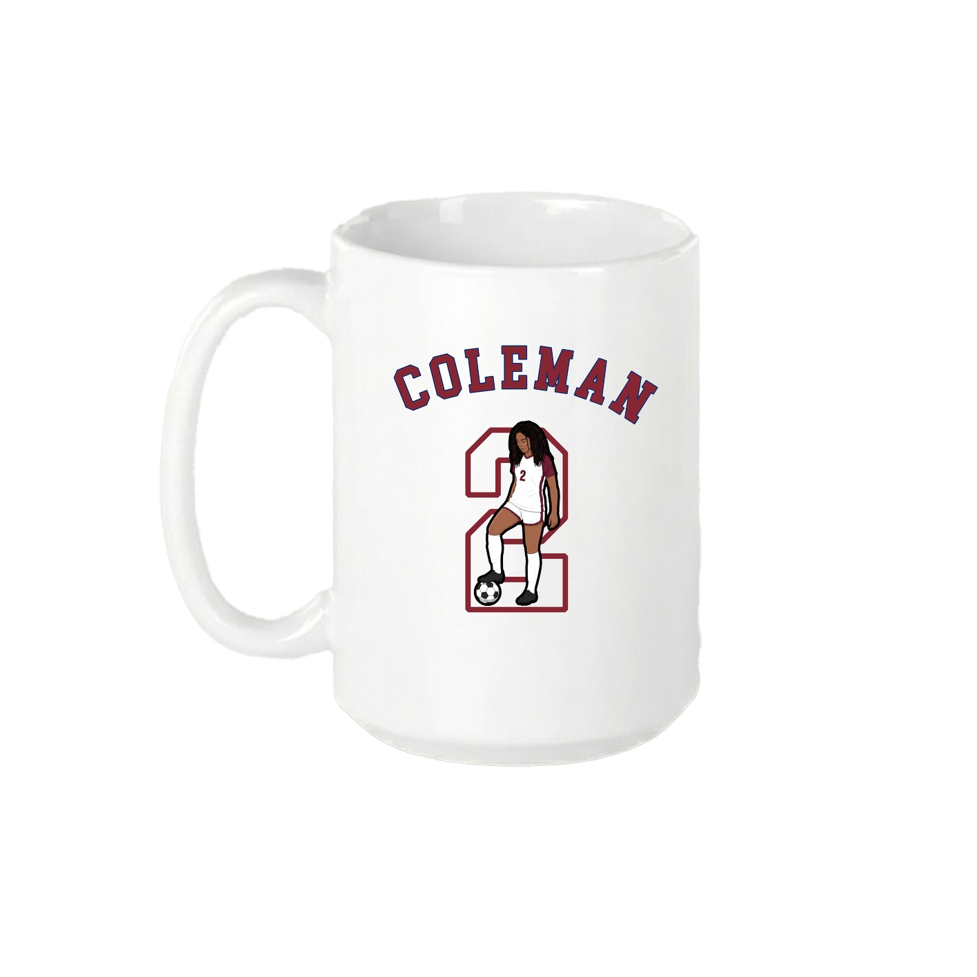 15oz Coffee Mug — Shirsey Arch in White