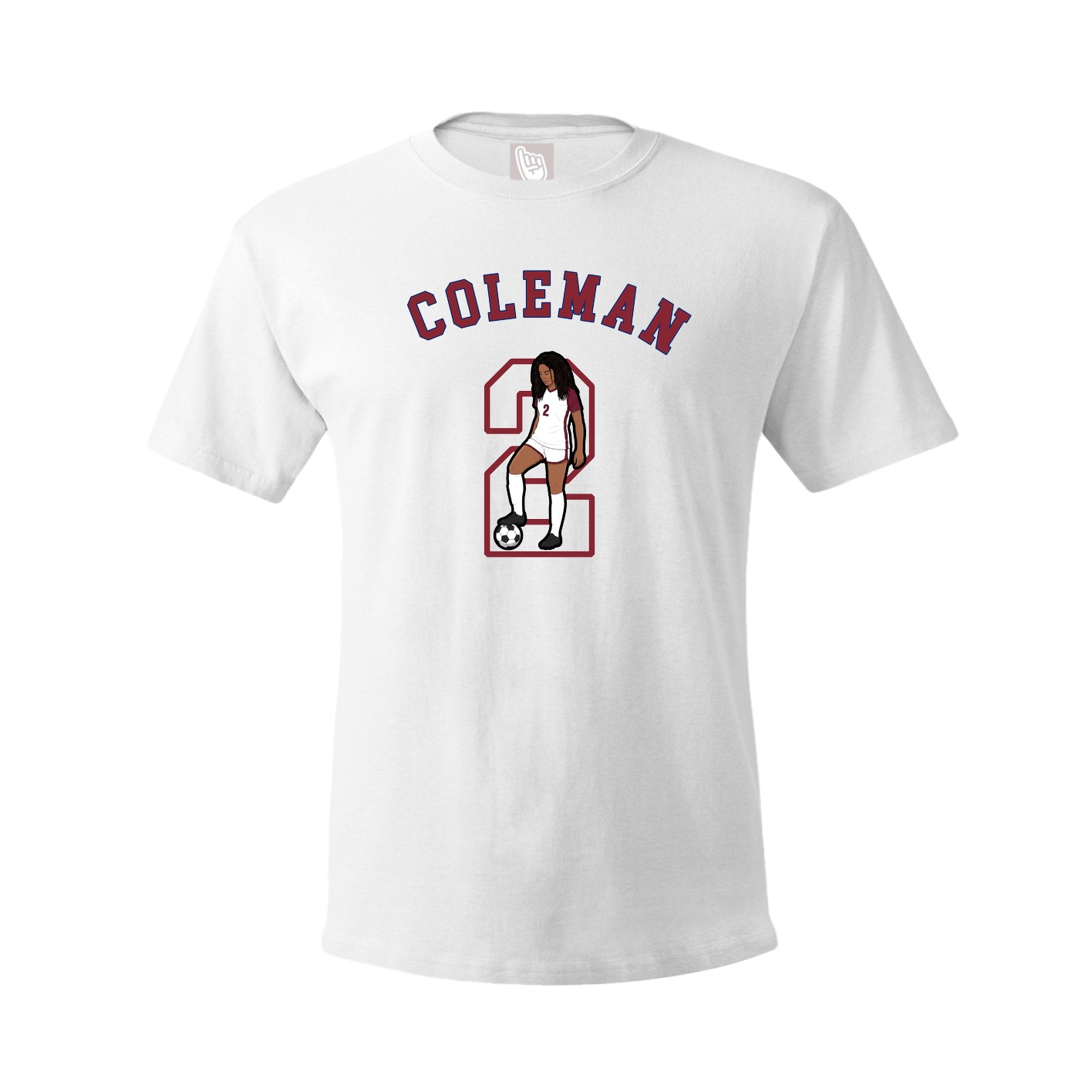 Youth Tee — Shirsey Arch in White