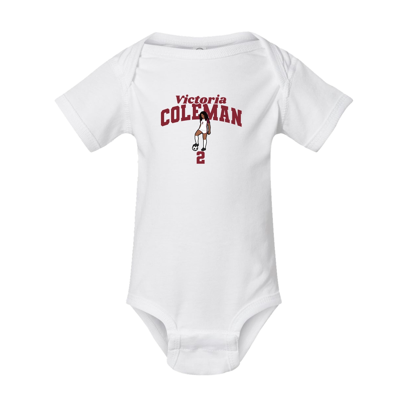 Baby Onesie — Signature Arch in White
