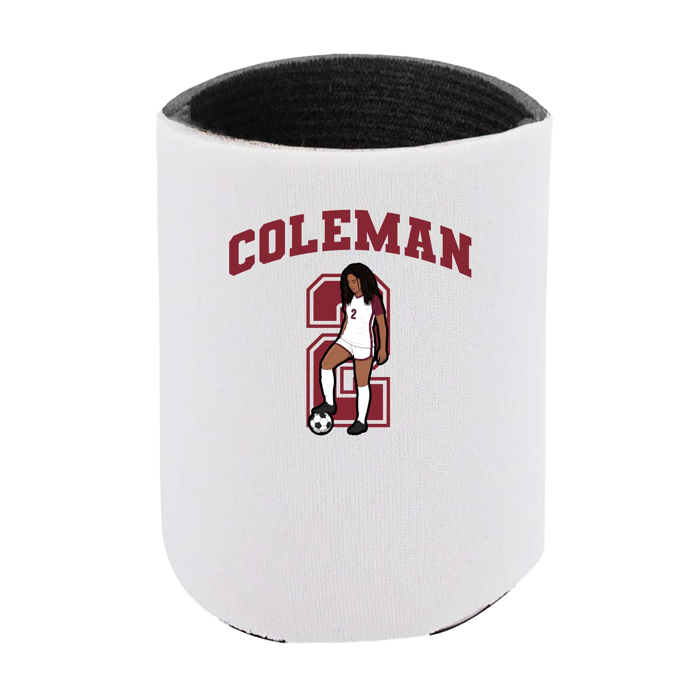 Can Holder — Number in White