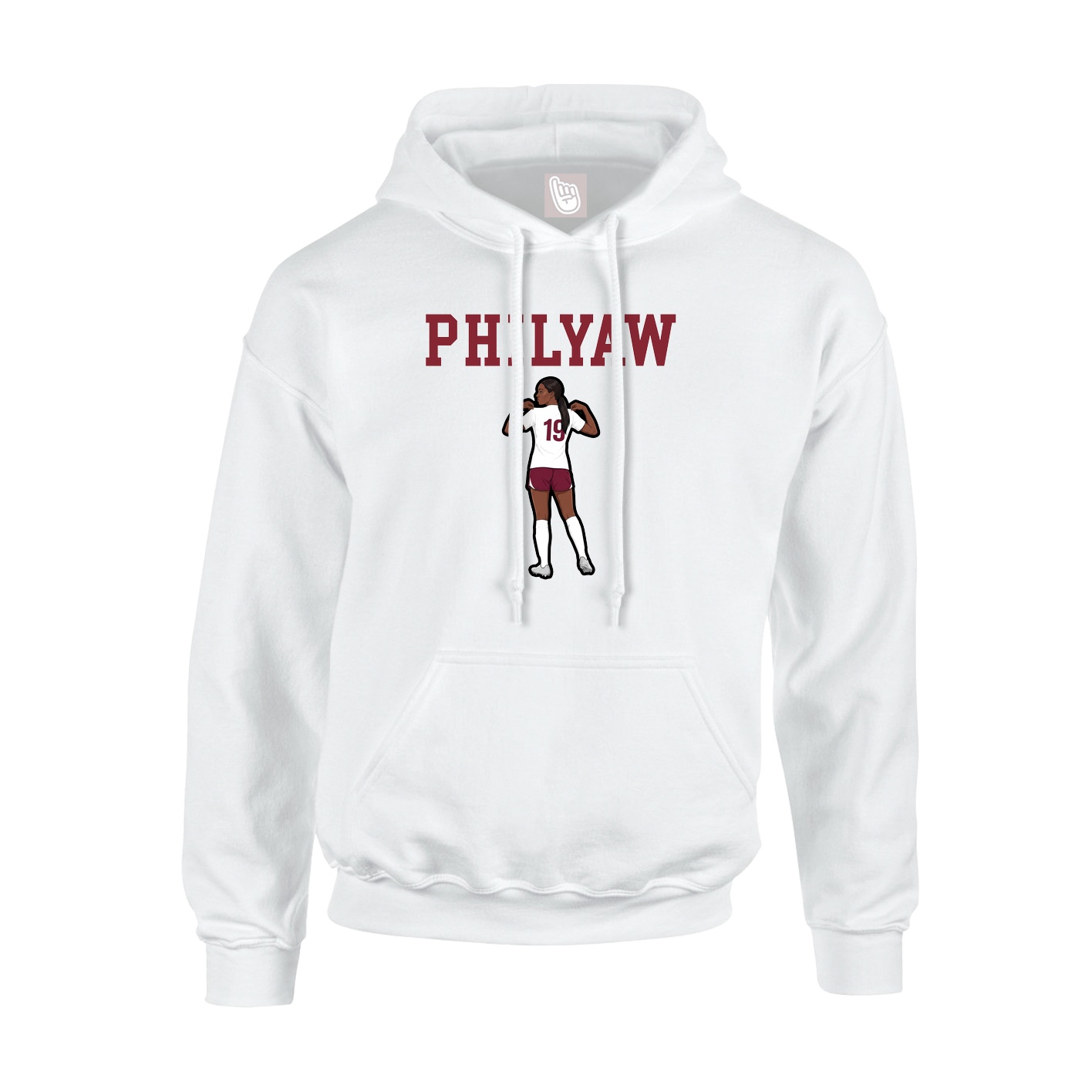 Youth Hoodie — Shirsey in White