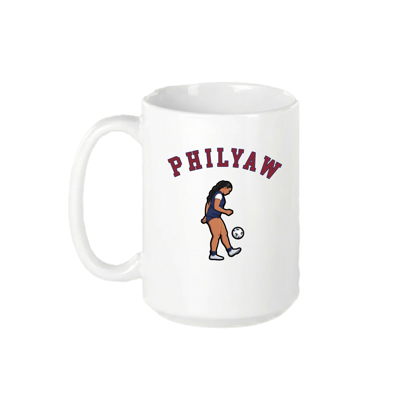 15oz Coffee Mug — Shirsey Arch in White