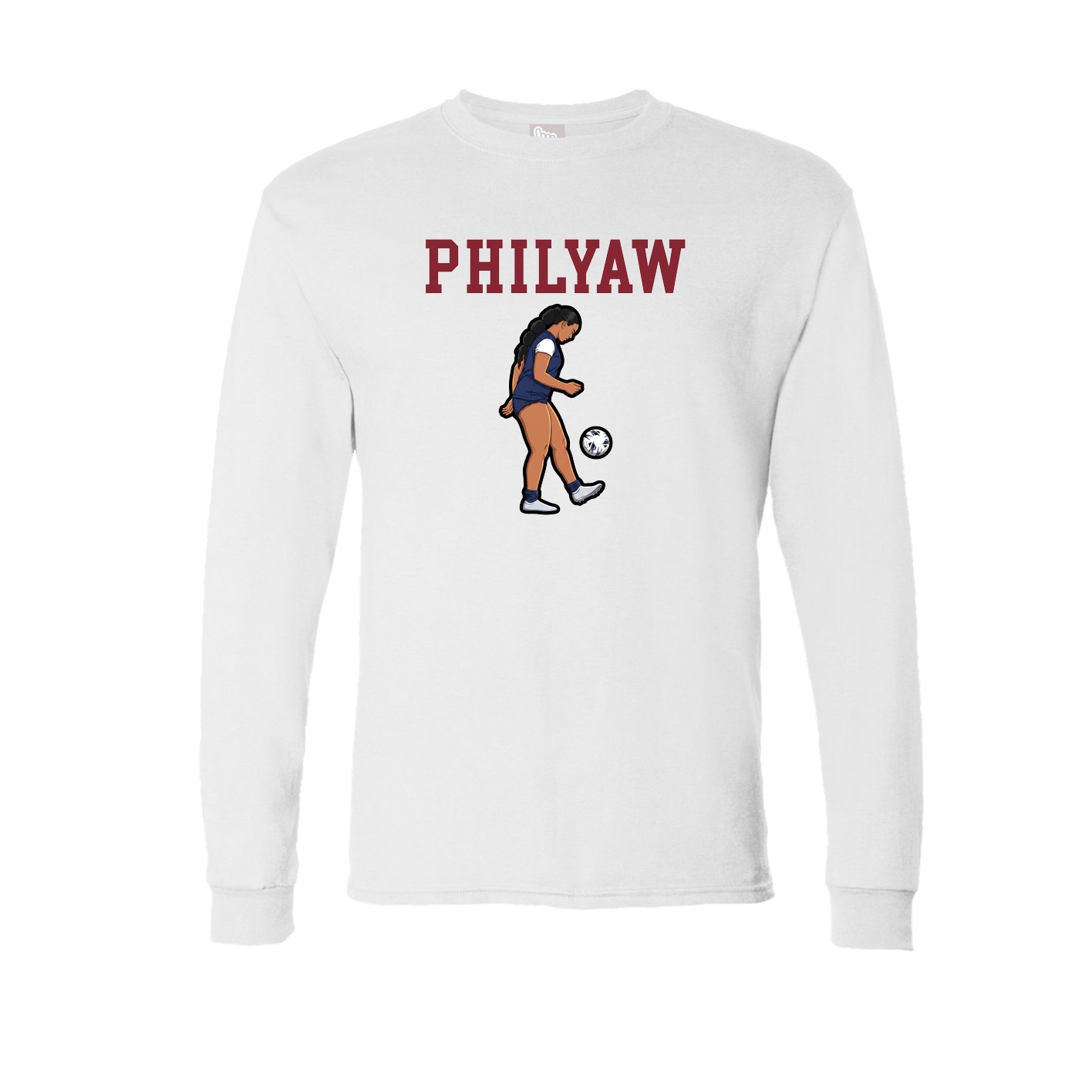 Long Sleeve Tee — Shirsey in White