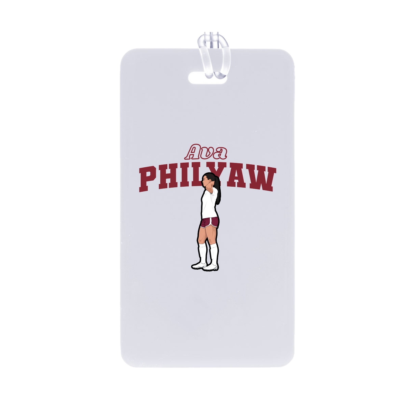 Bag Tag — Name Arch in Classic