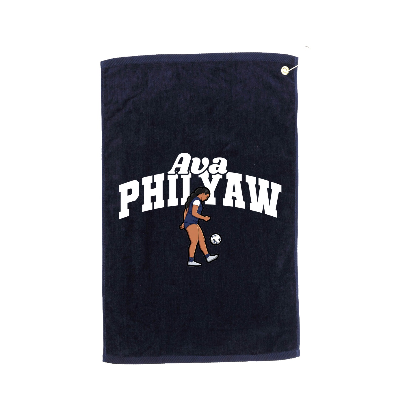 Golf Towel — Signature Arch in Navy