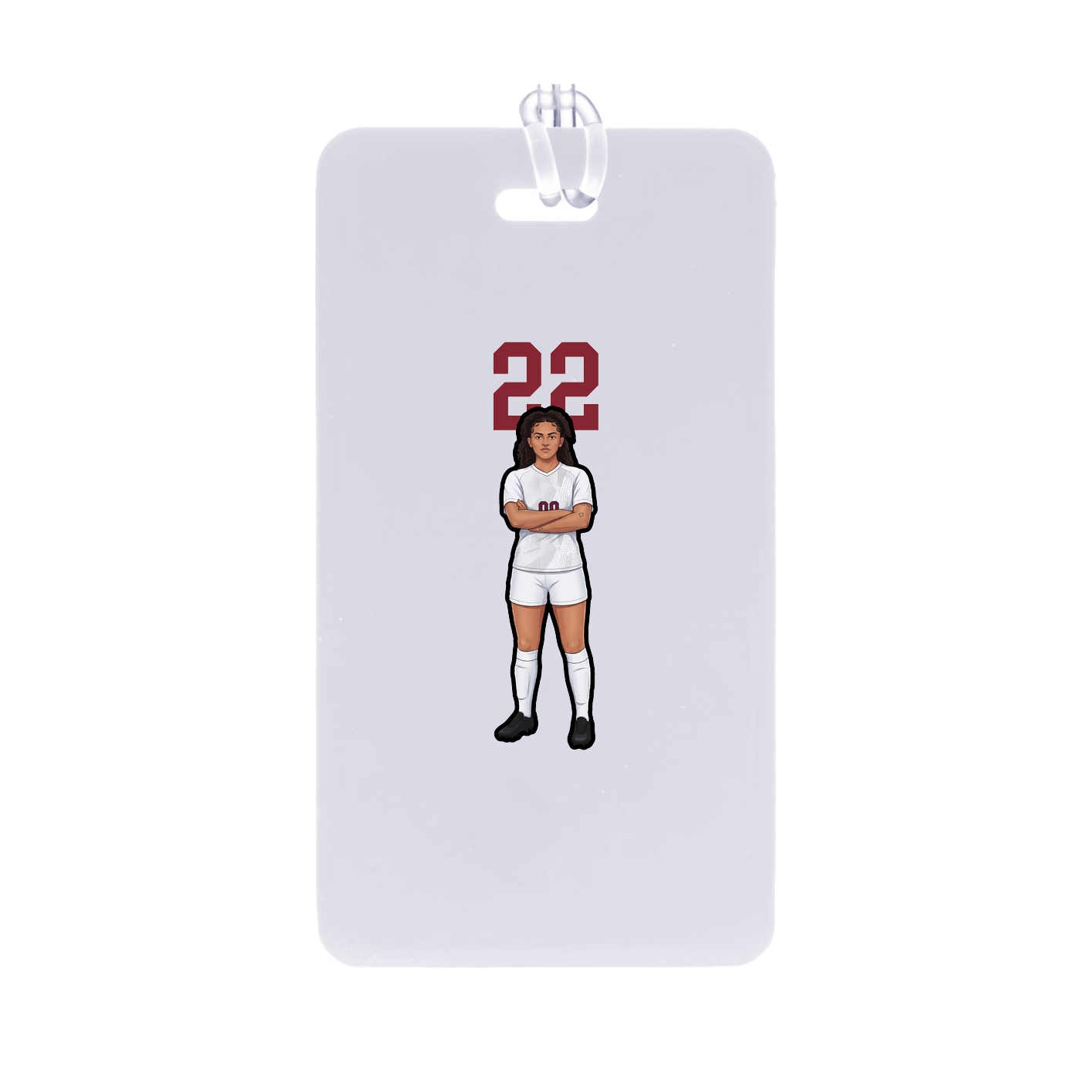Bag Tag — Number Top in Classic