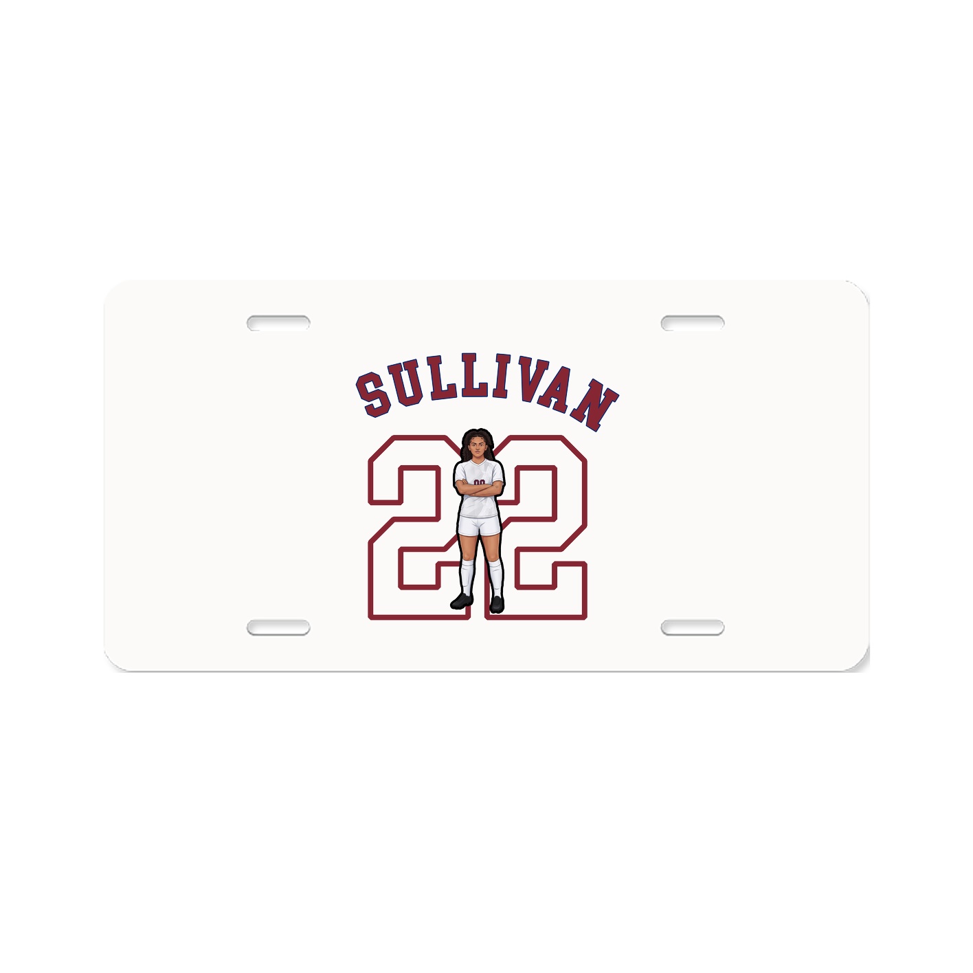 License Plate — Shirsey Arch in Classic