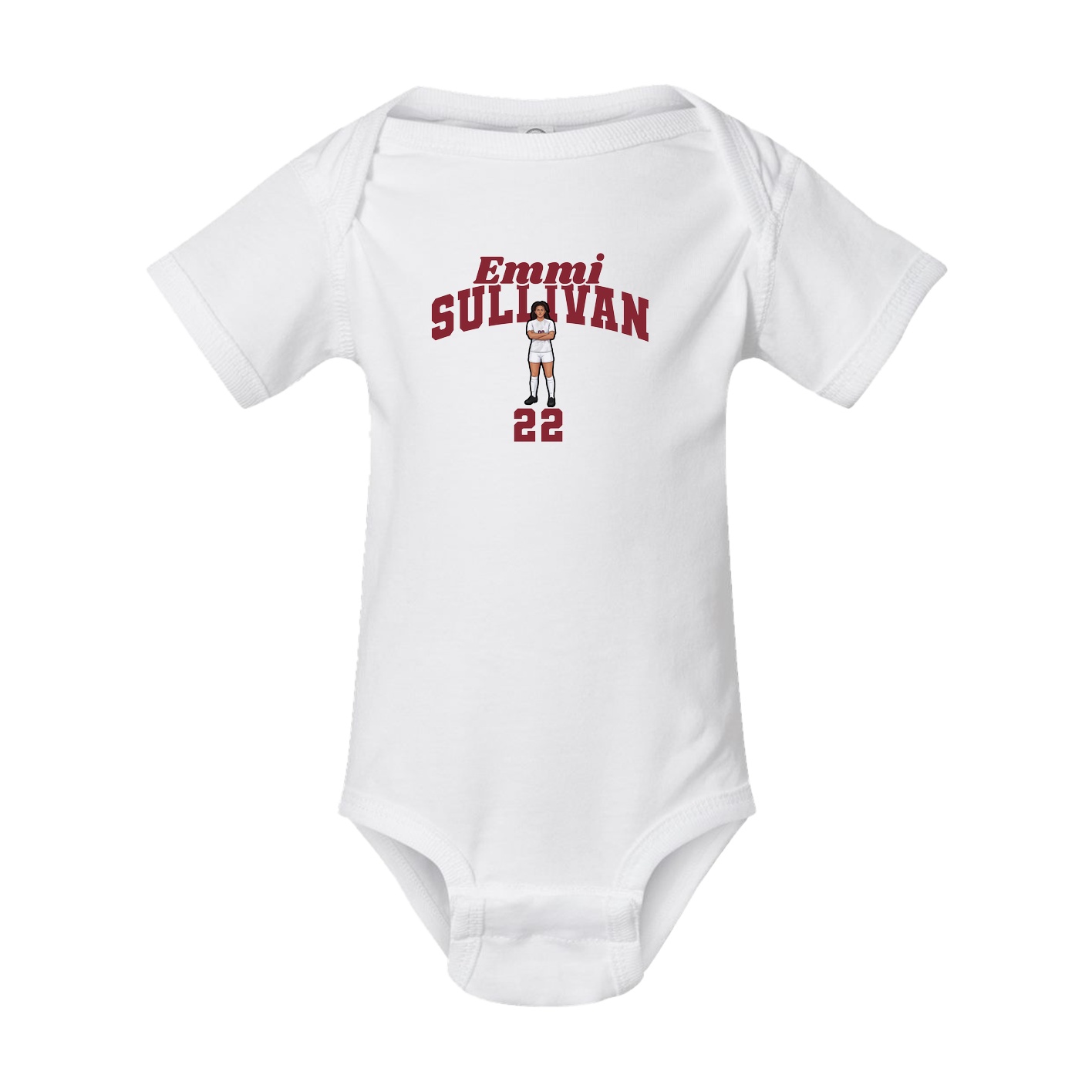 Baby Onesie — Signature Arch in White