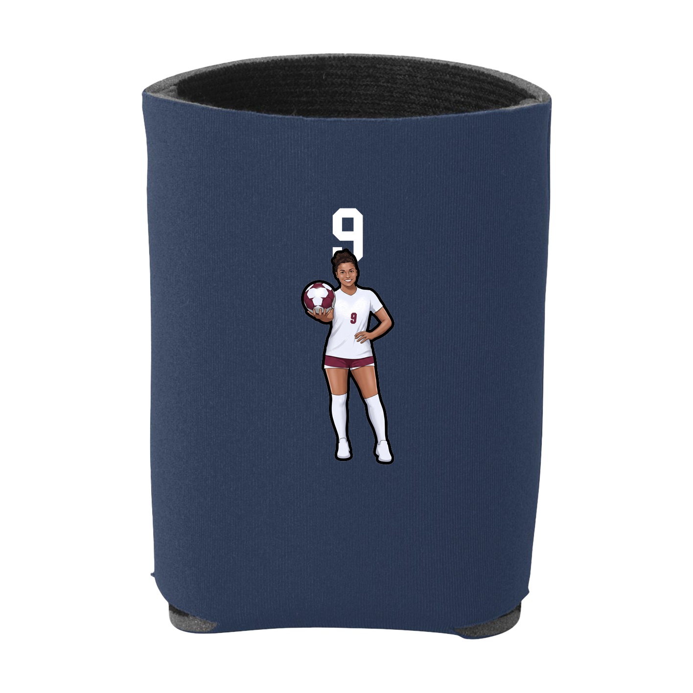 Can Holder — Number Top in Navy
