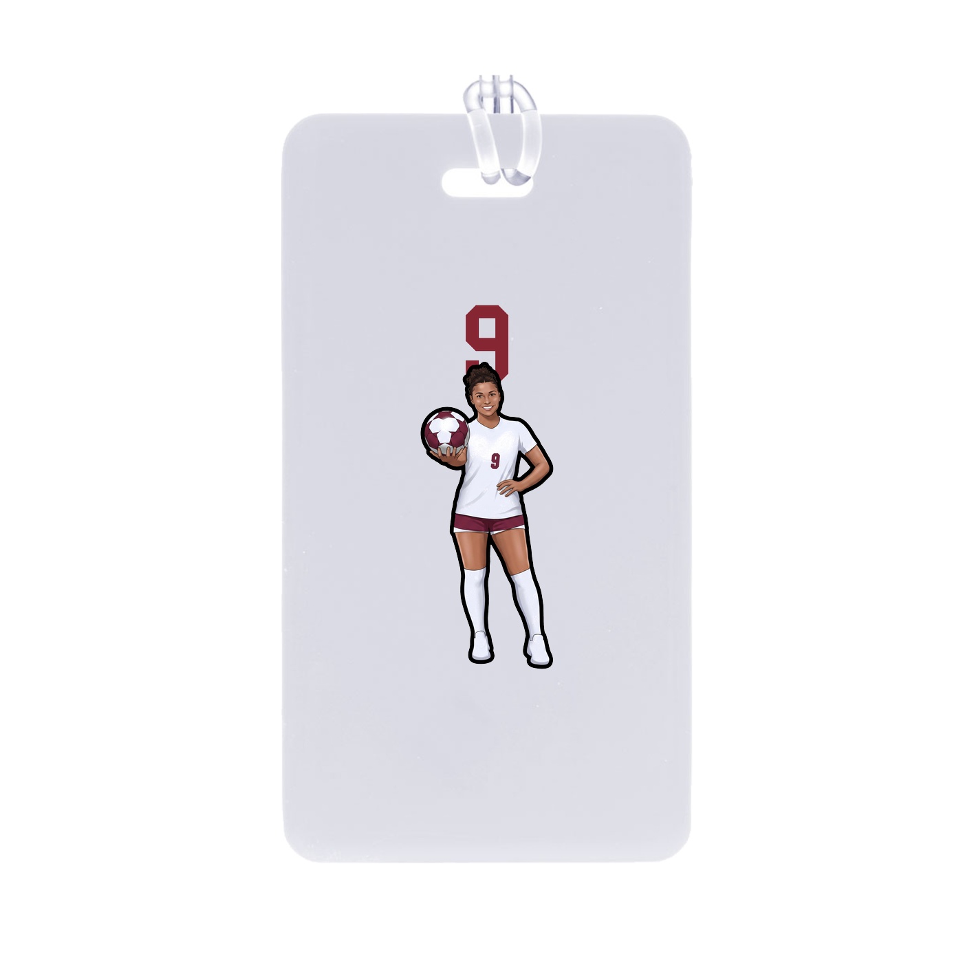 Bag Tag — Number Top in Classic