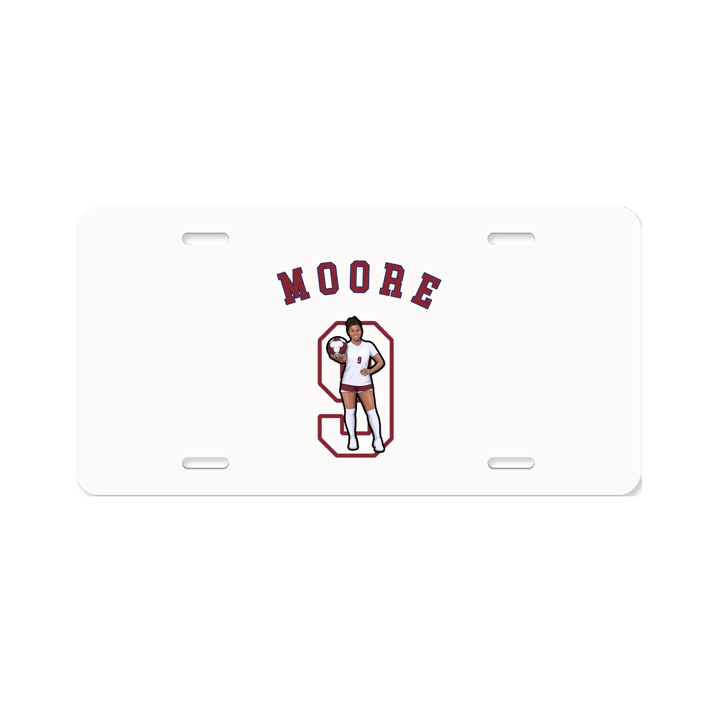 License Plate — Shirsey Arch in Classic