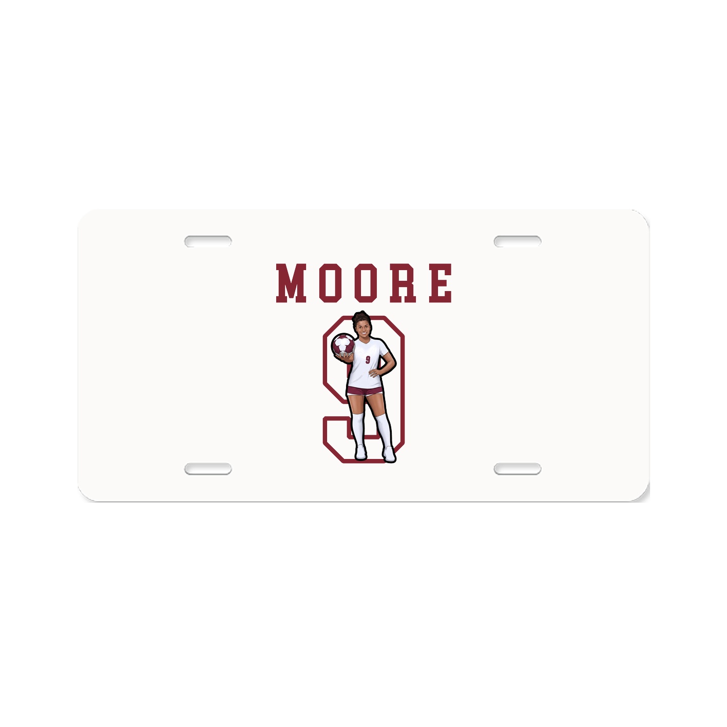 License Plate — Shirsey in Classic