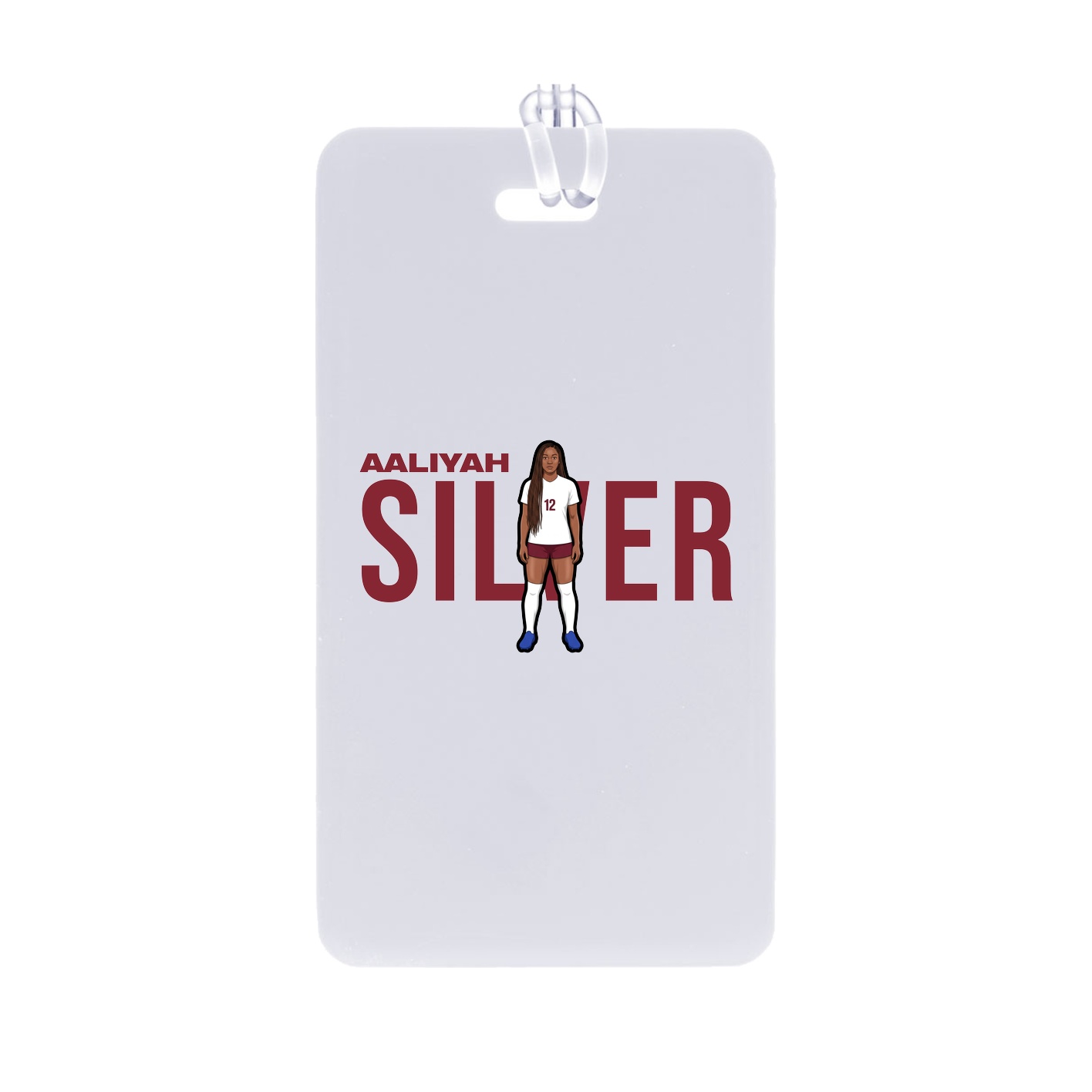 Bag Tag — Player Name in Classic