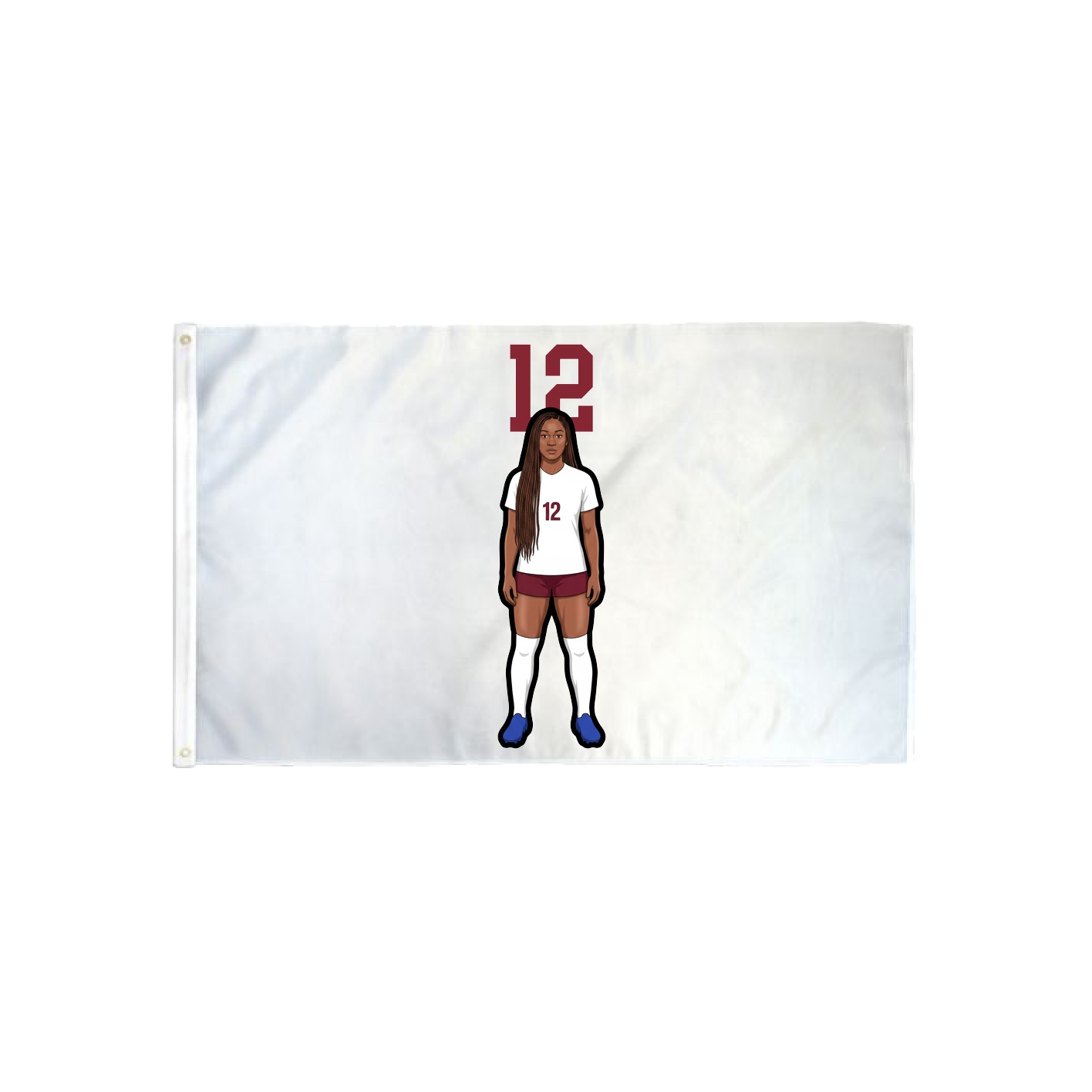 3x5 Flag — Number Top in Classic