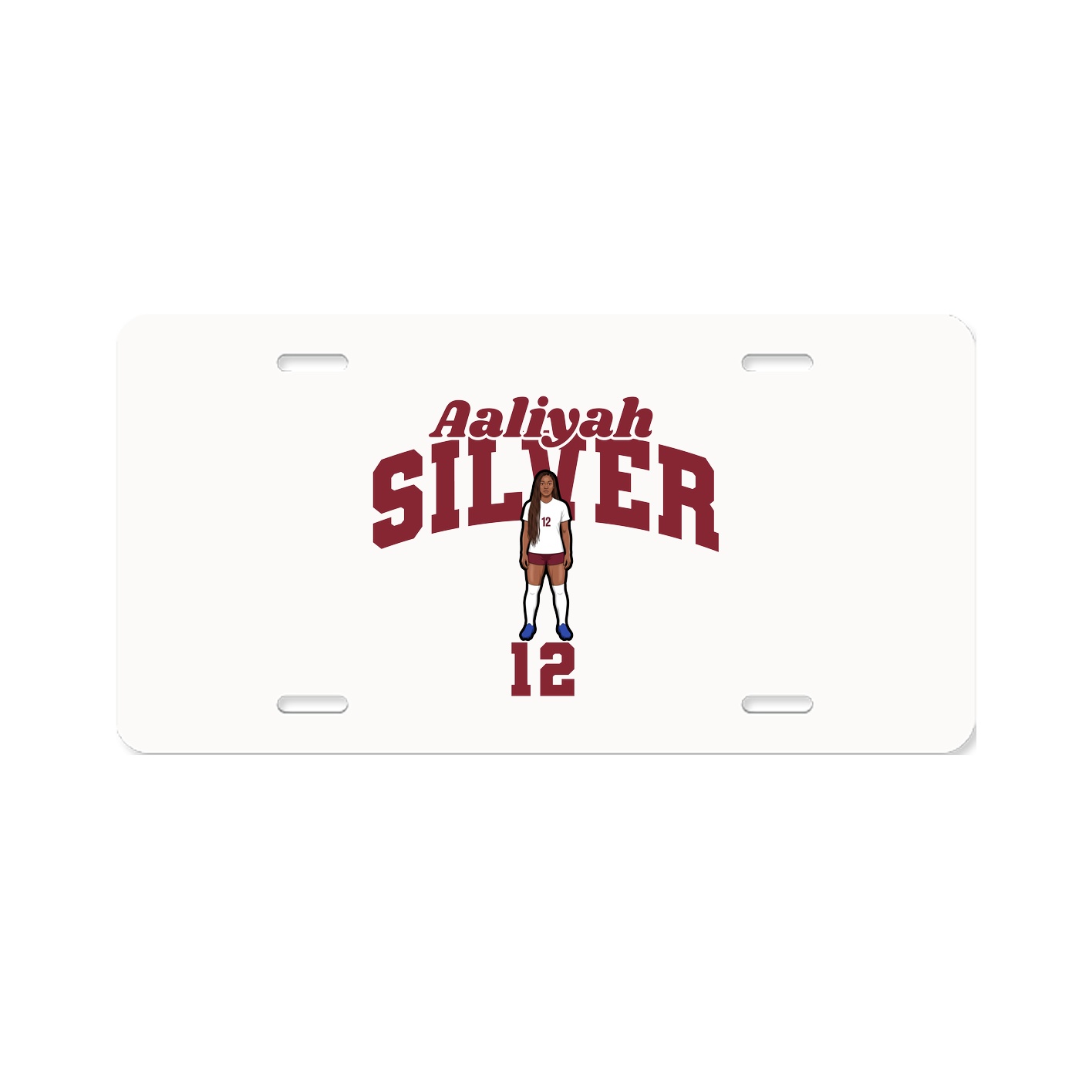 License Plate — Signature Arch in Classic