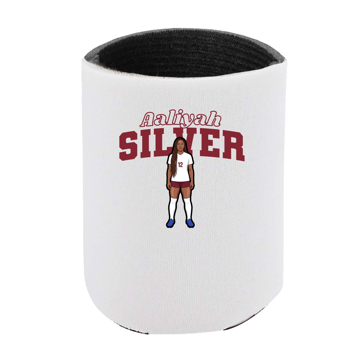 Can Holder — Name Arch in White