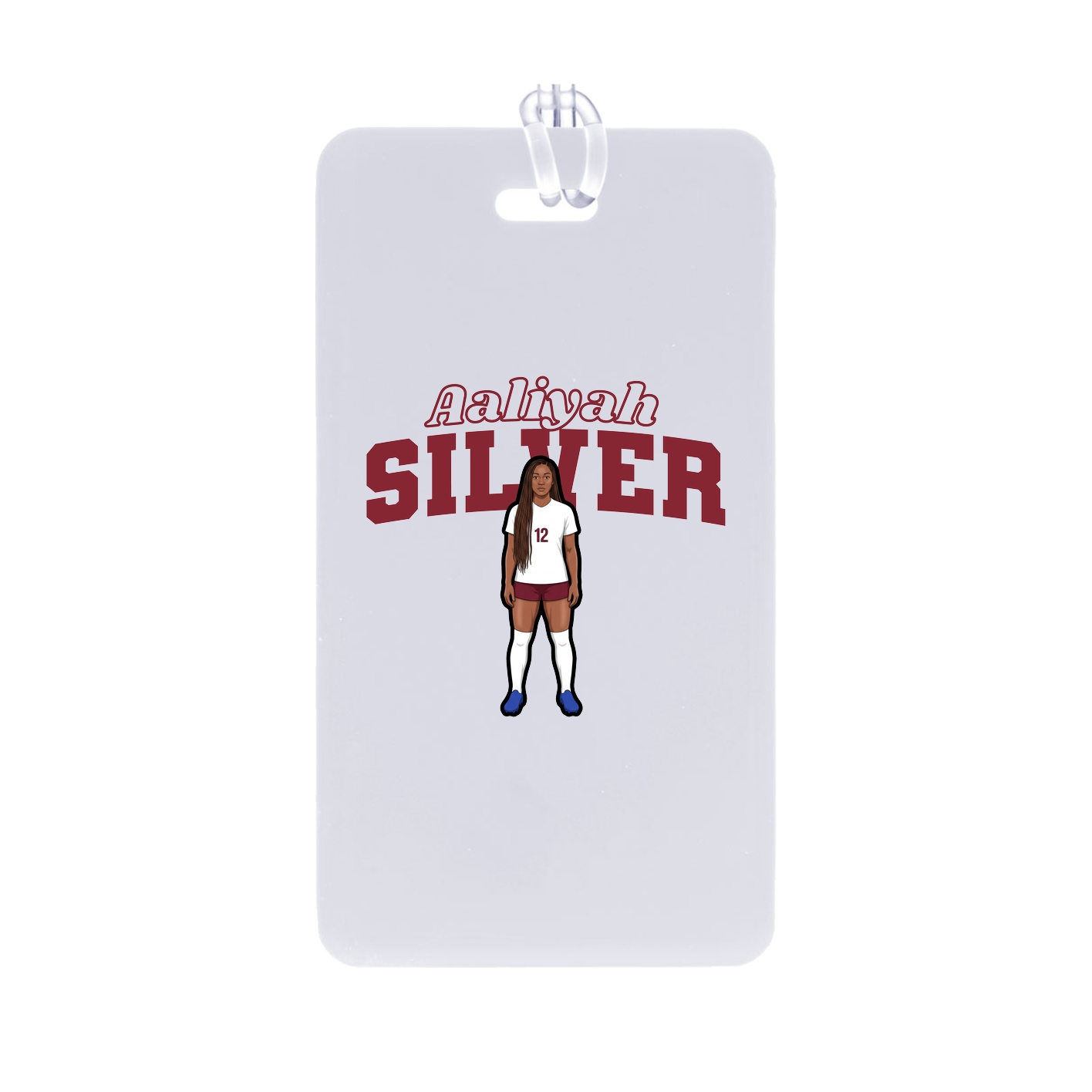 Bag Tag — Name Arch in Classic