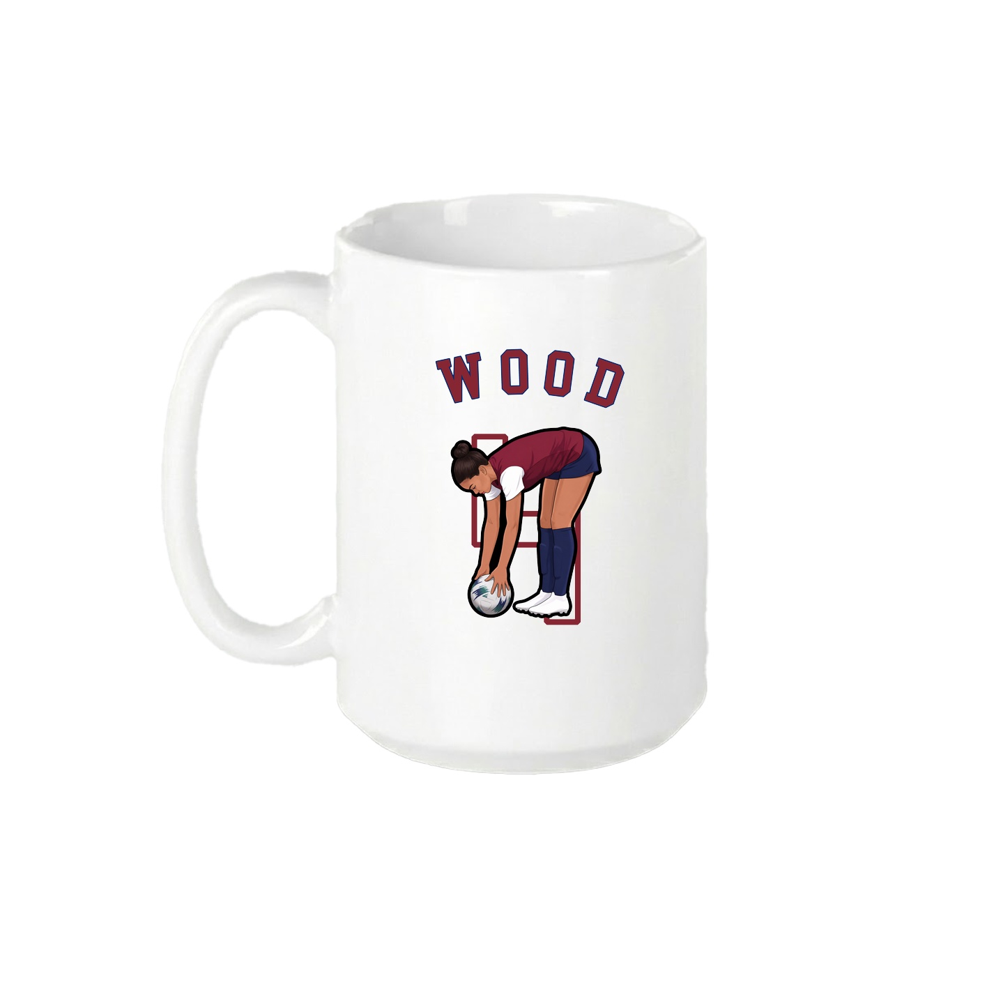 15oz Coffee Mug — Shirsey Arch in White