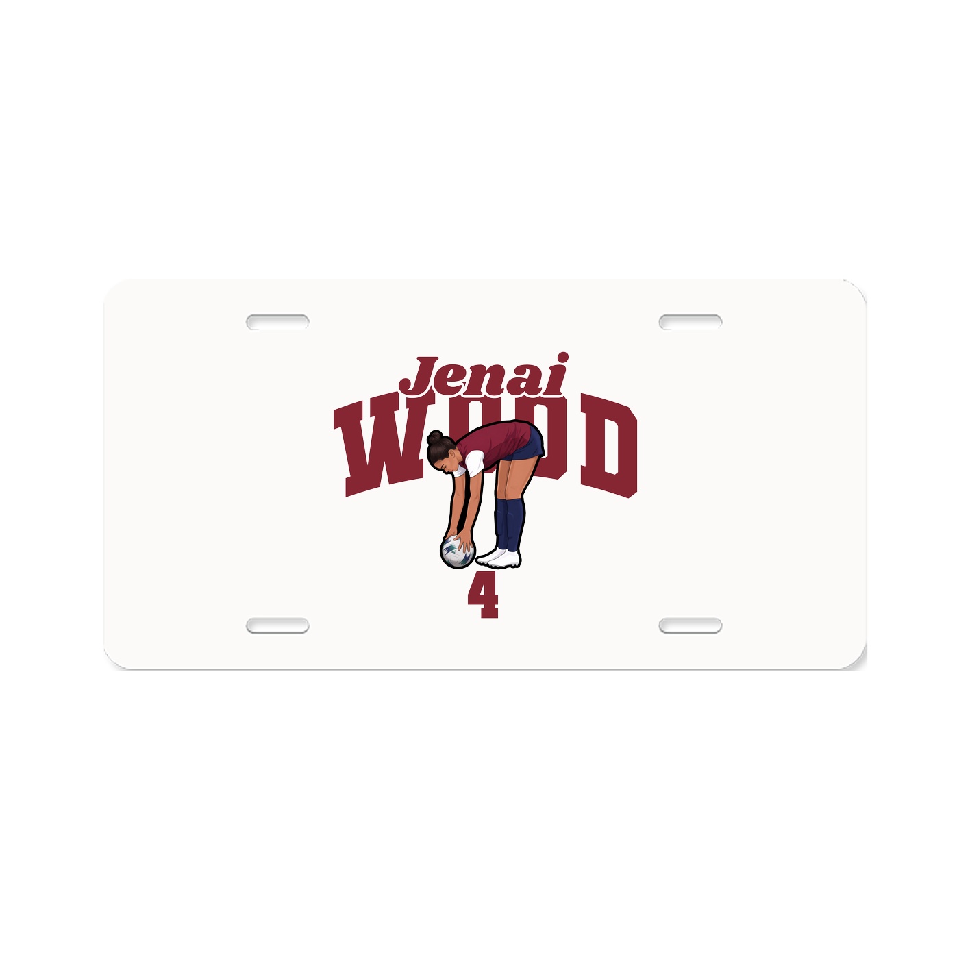 License Plate — Signature Arch in Classic