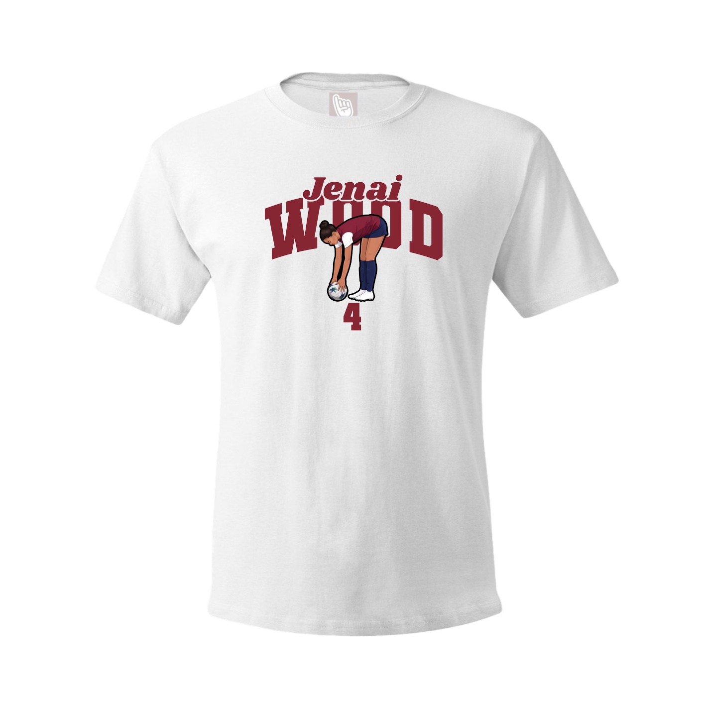 Tee — Signature Arch in White