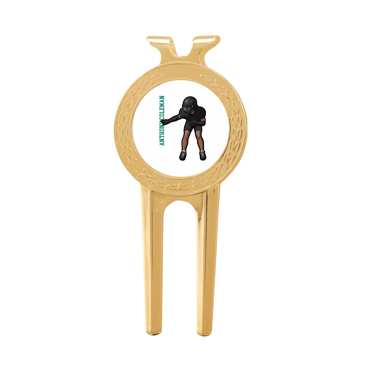 Divot Tool with Ball Marker — Name Vertical in Classic