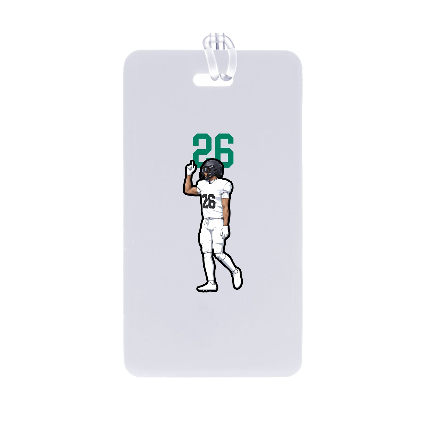 Bag Tag — Number Top in Classic