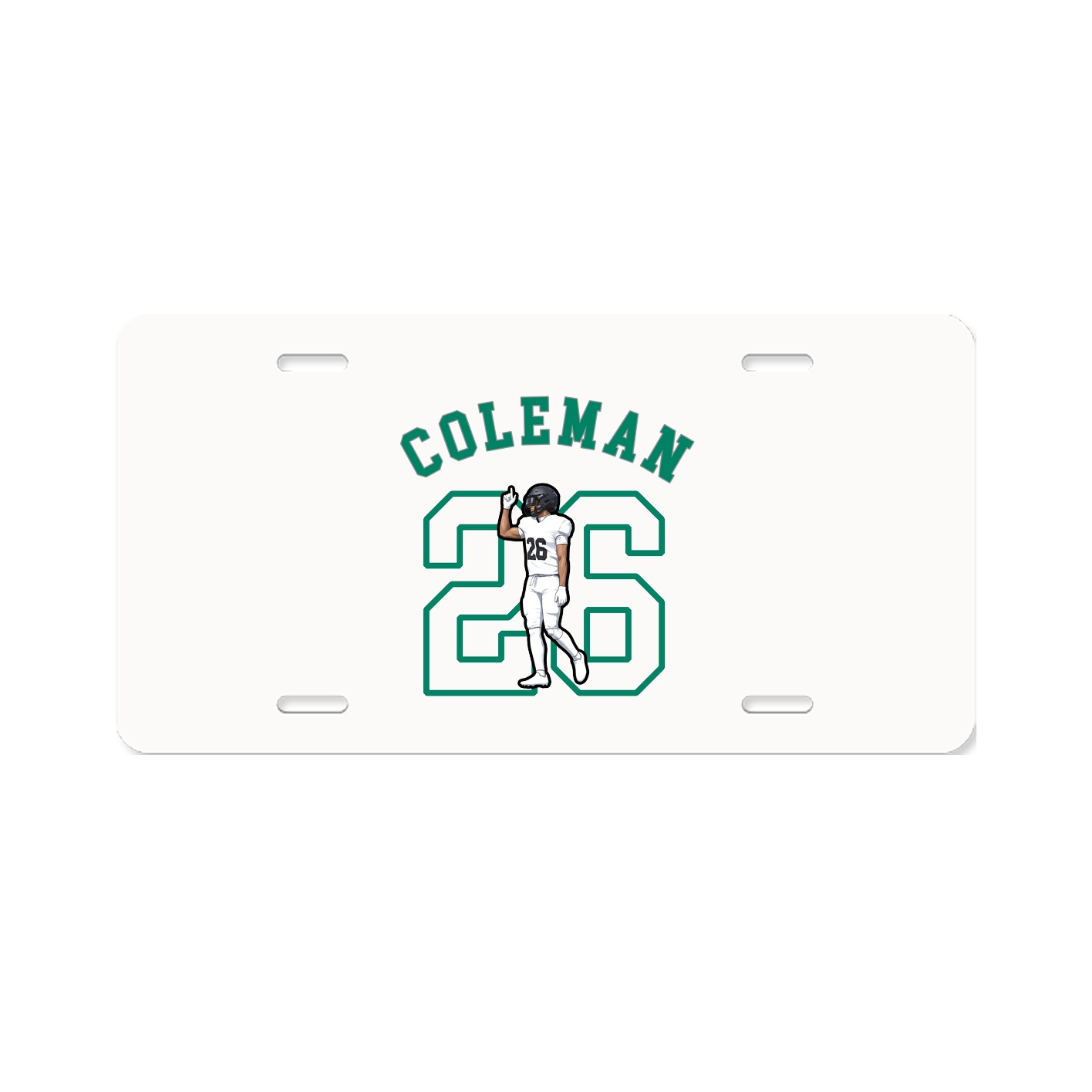 License Plate — Shirsey Arch in Classic